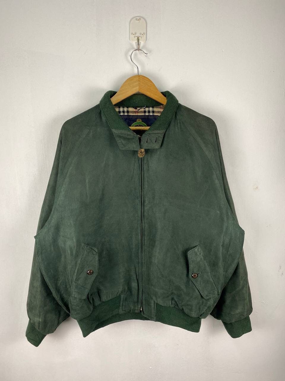 Japanese Brand × Vintage Rizzo Pour Homme Nova Check Bomber Jacket Size US L / EU 52-54 / 3 - 1 Thumbnail