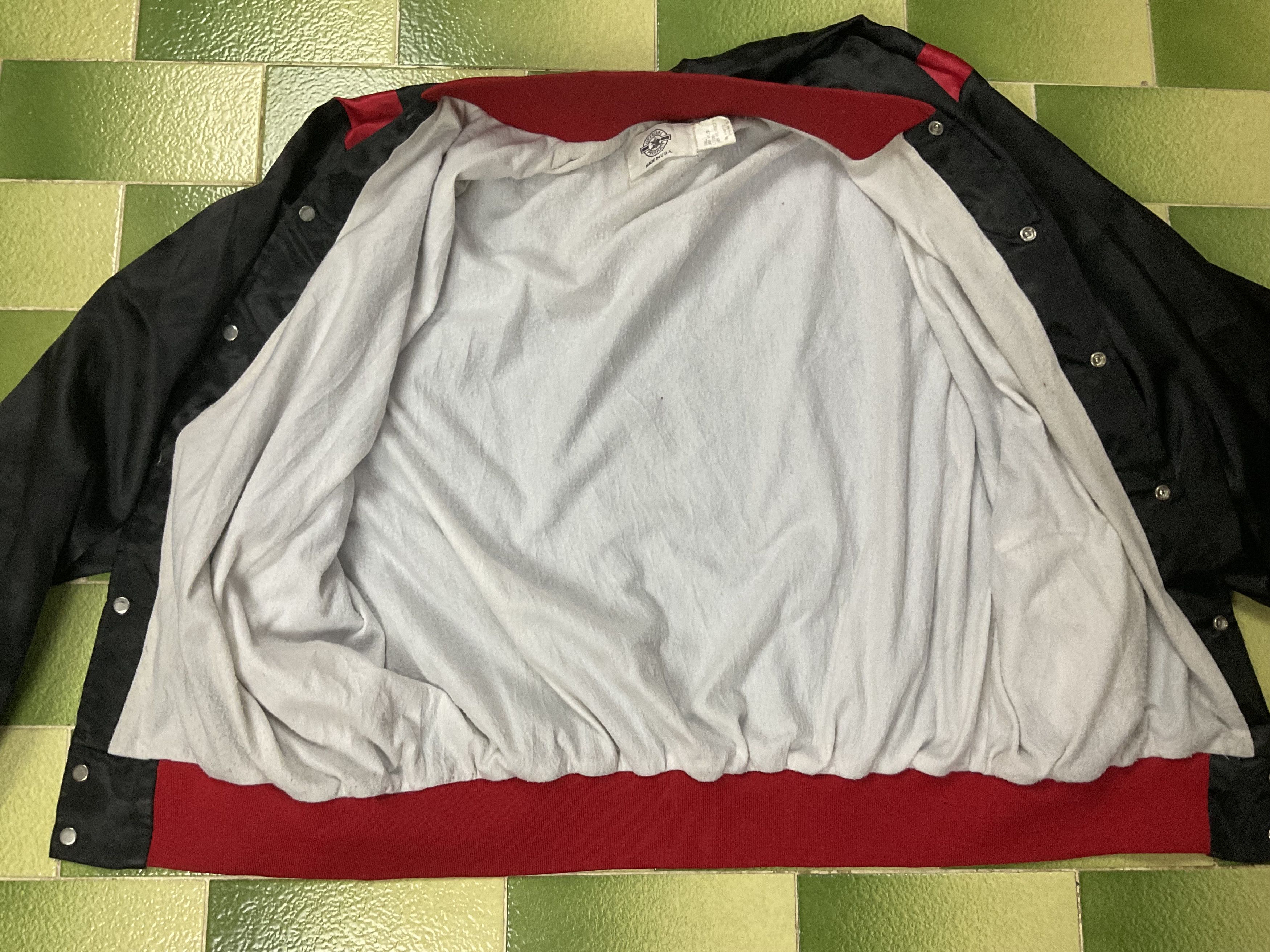 Budweiser Vintage 90s Michelob Beer Satin Bomber Jacket Snap Size US XL / EU 56 / 4 - 3 Thumbnail