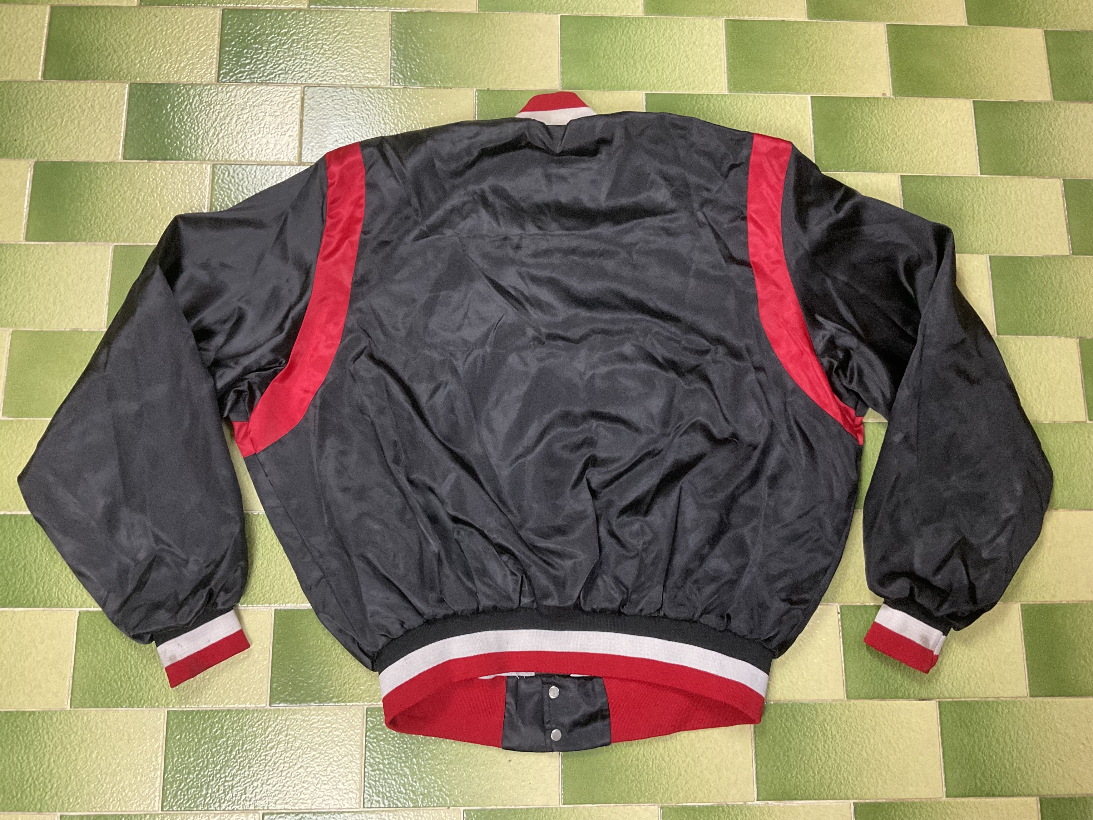 Budweiser Vintage 90s Michelob Beer Satin Bomber Jacket Snap Size US XL / EU 56 / 4 - 2 Thumbnail