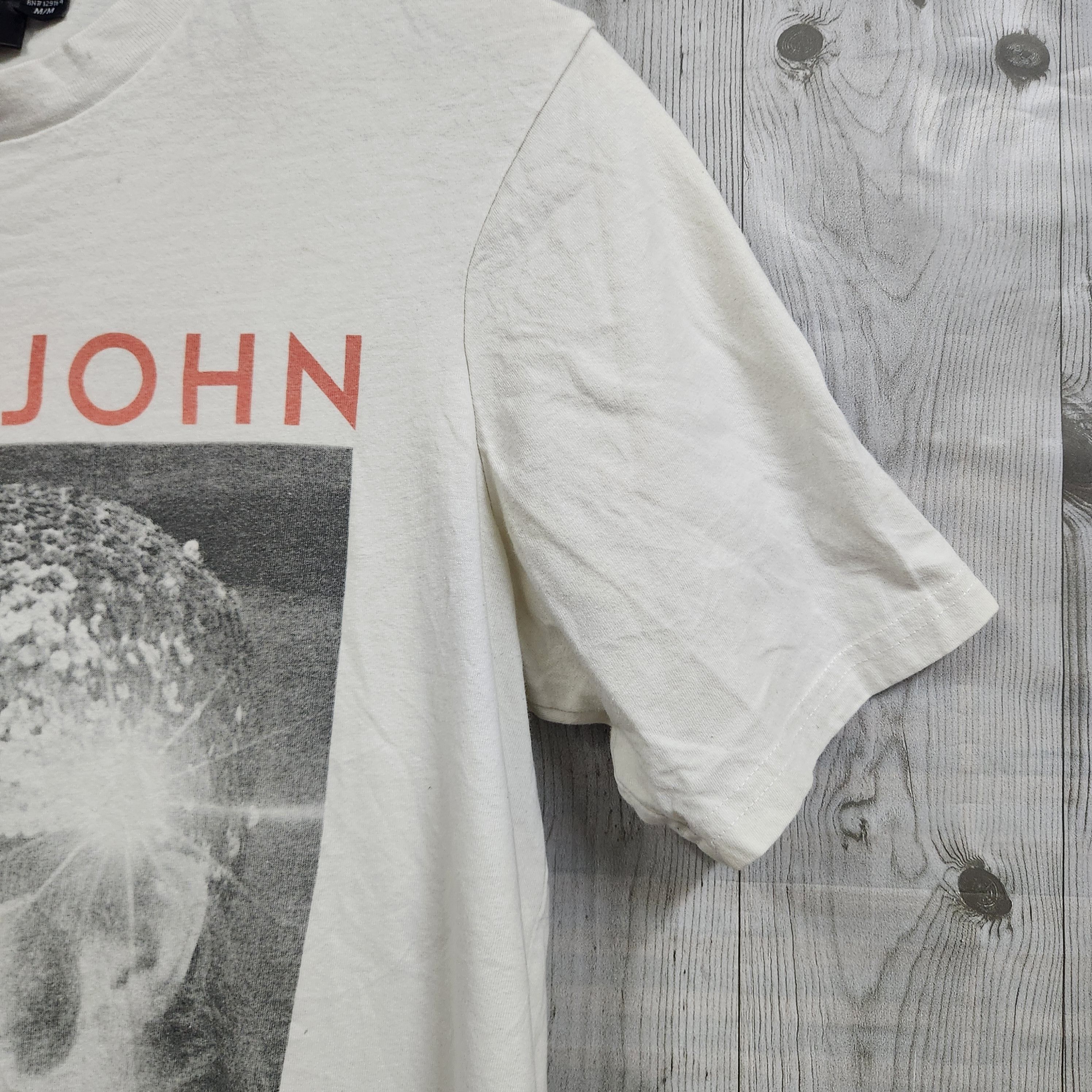 Band Tees Y2K Steal 🌟 Elton John Wow White TShirt Size US M / EU 48-50 / 2 - 15 Thumbnail