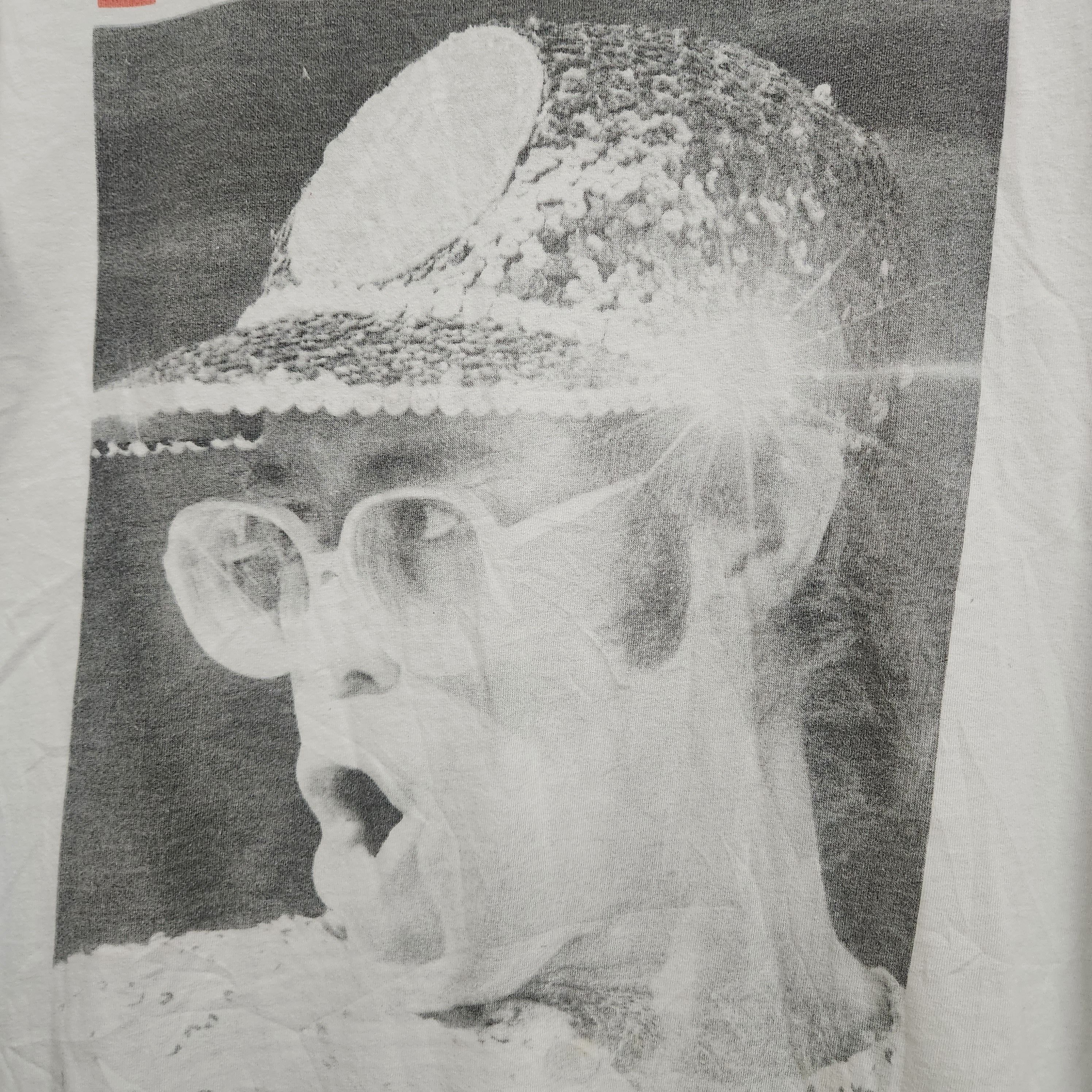 Band Tees Y2K Steal 🌟 Elton John Wow White TShirt Size US M / EU 48-50 / 2 - 12 Thumbnail