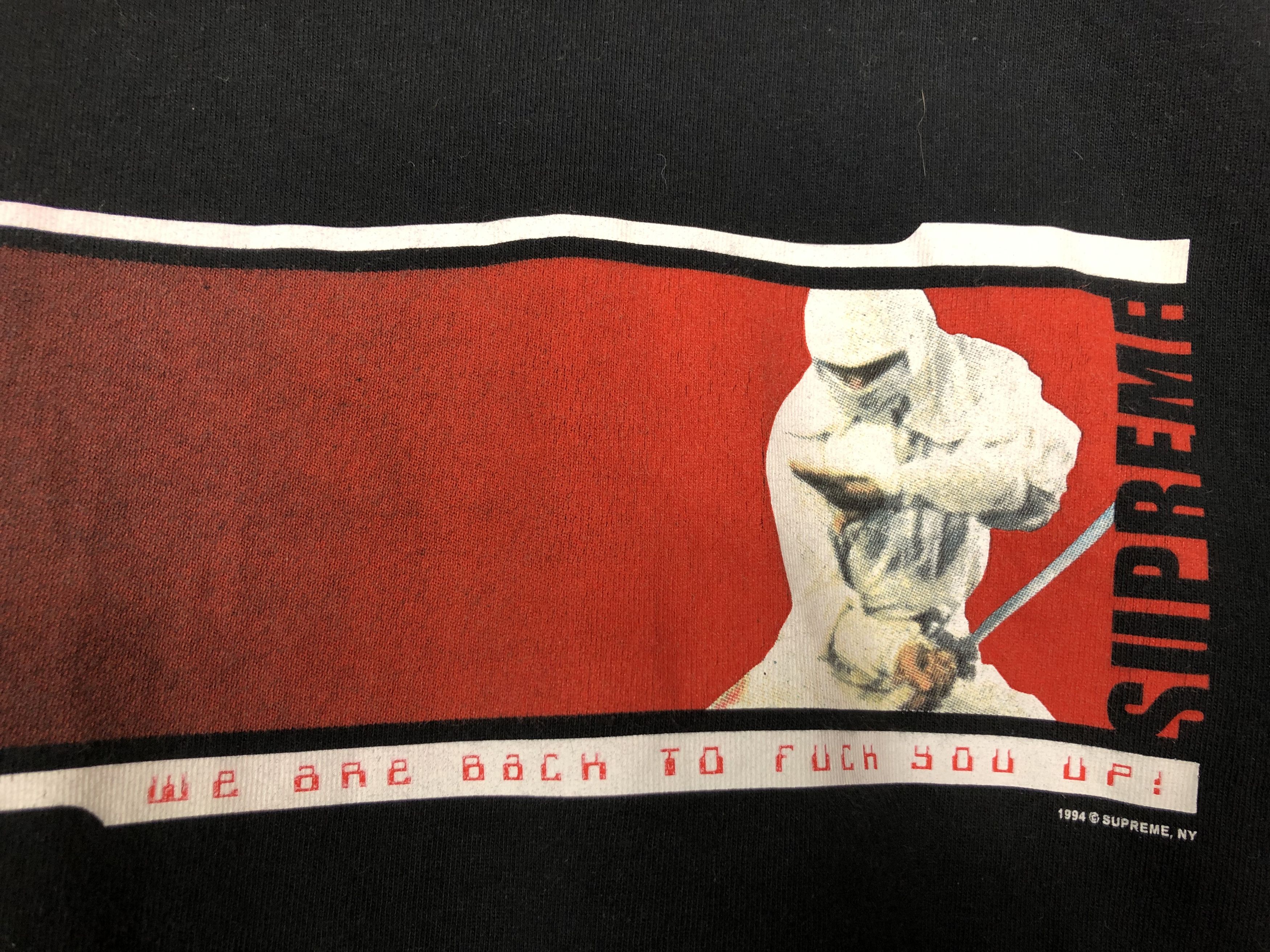 Supreme FW19 NINJA BACK TO FUCK YOU UP Size US L / EU 52-54 / 3 - 3 Thumbnail