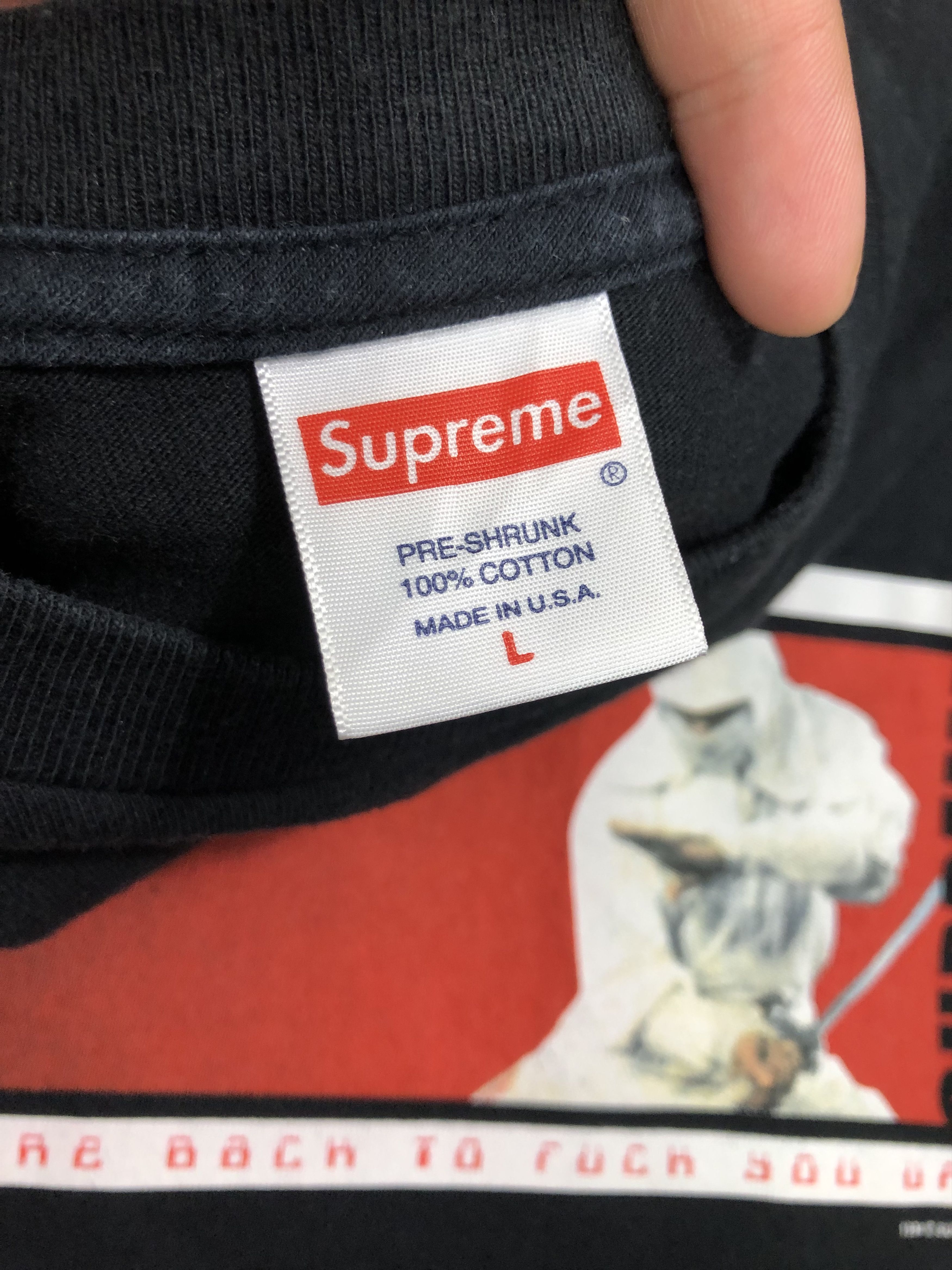 Supreme FW19 NINJA BACK TO FUCK YOU UP Size US L / EU 52-54 / 3 - 5 Thumbnail
