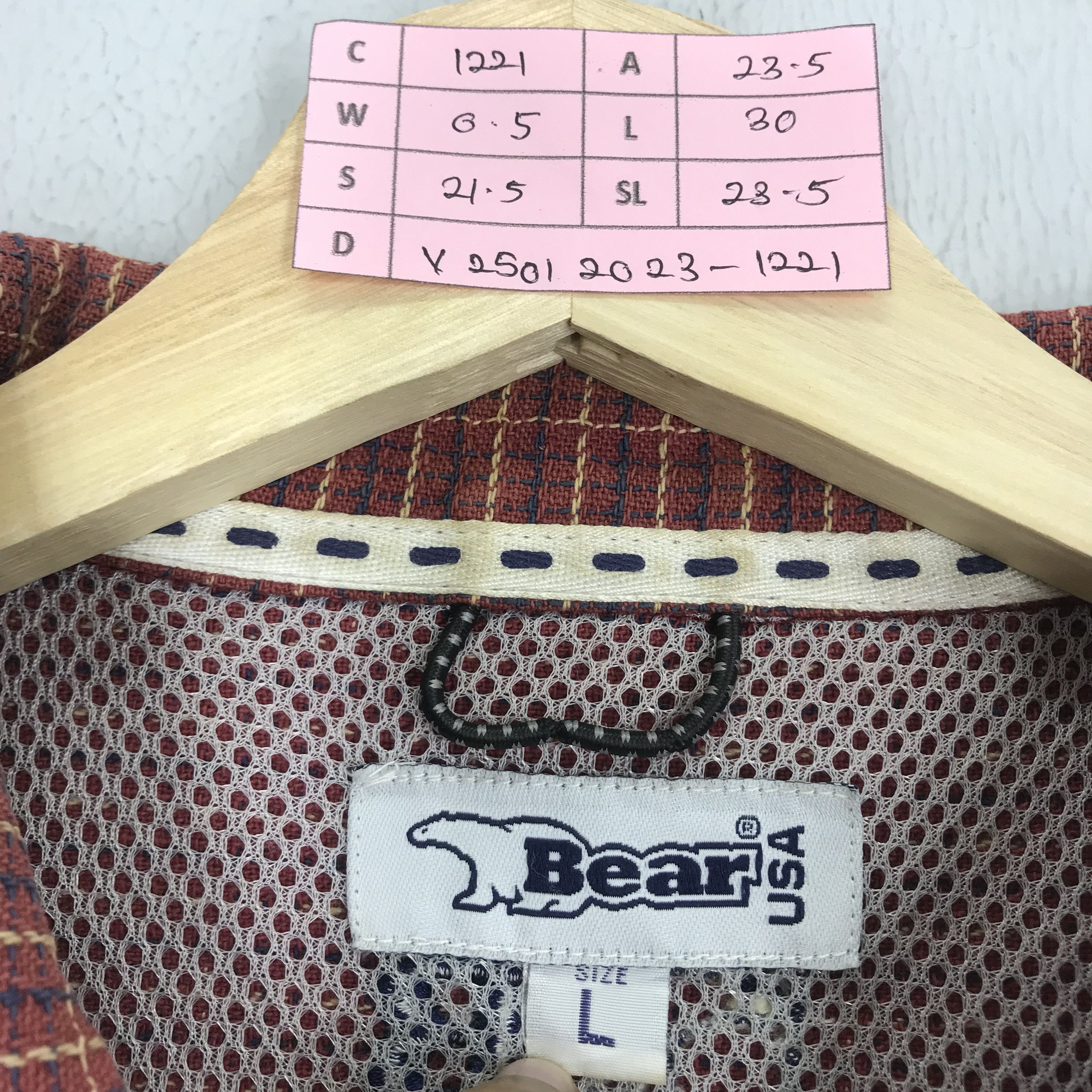 Vintage Vintage Bear Usa Double Pocket Plaid Shadow Tartan Size US L / EU 52-54 / 3 - 11 Thumbnail