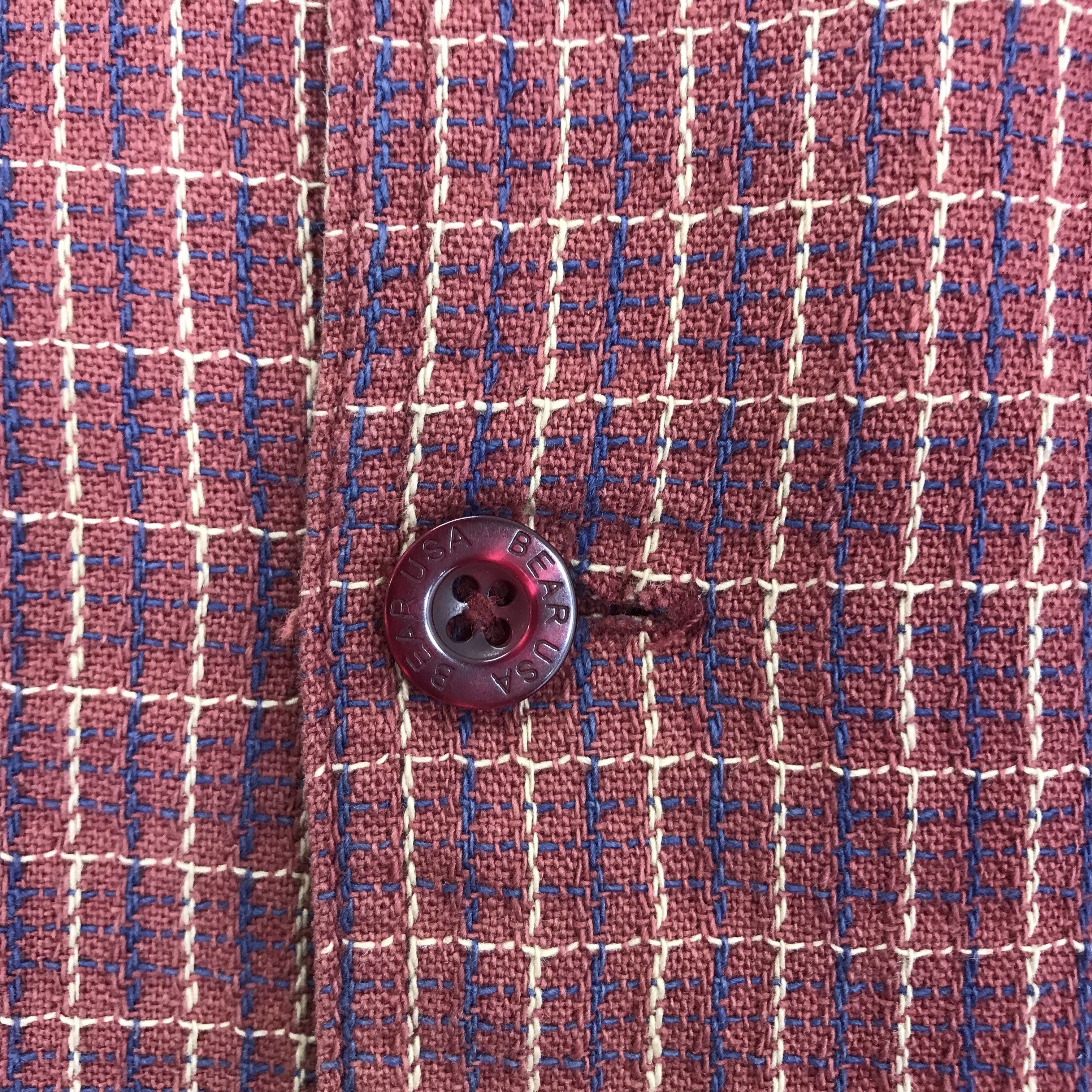Vintage Vintage Bear Usa Double Pocket Plaid Shadow Tartan Size US L / EU 52-54 / 3 - 8 Thumbnail