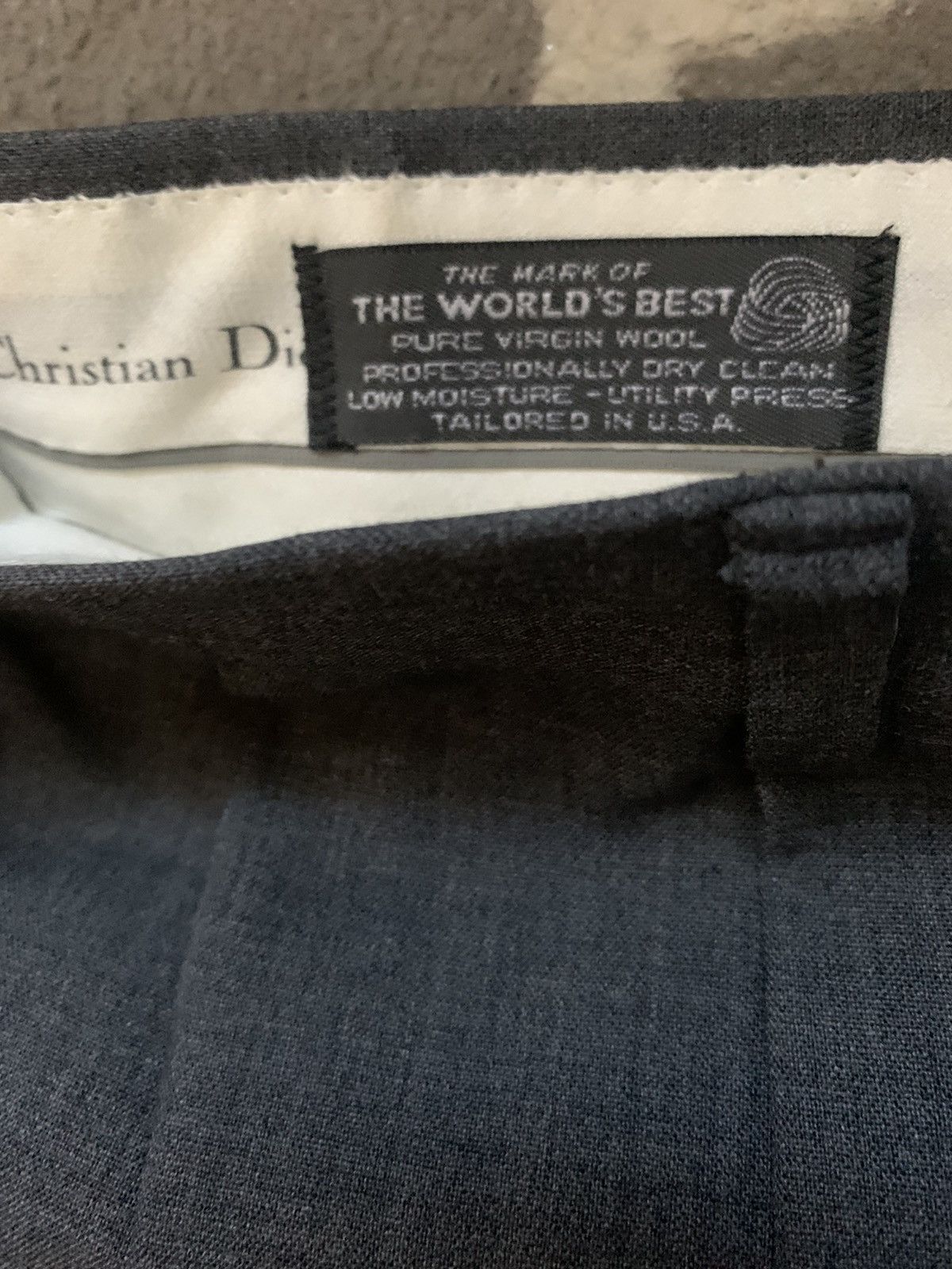 Christian Dior Monsieur × Vintage Vintage Christian Dior Monsieur pleated dress pants trousers Size US 36 / EU 52 - 2 Thumbnail
