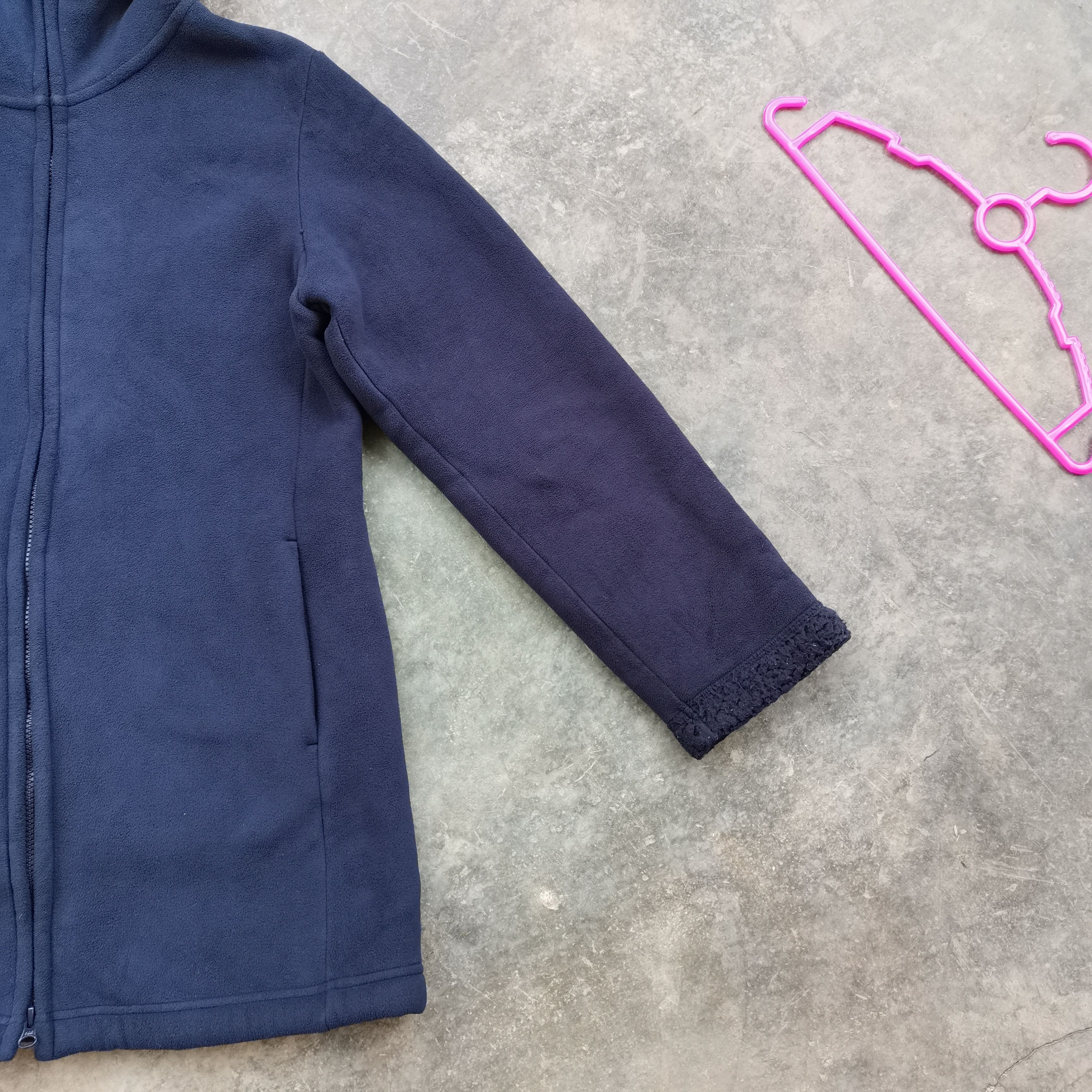 Japanese Brand × Vintage UNIQLO Deep Pile Fleece Hoodie Long Jacket Size US L / EU 52-54 / 3 - 5 Thumbnail
