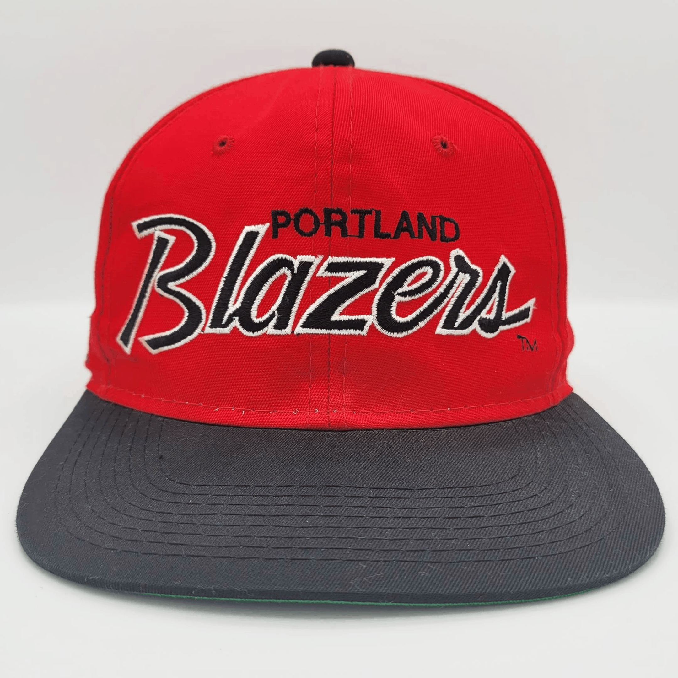 Portland Trail Blazers Vintage 90s Script Snapback Hat