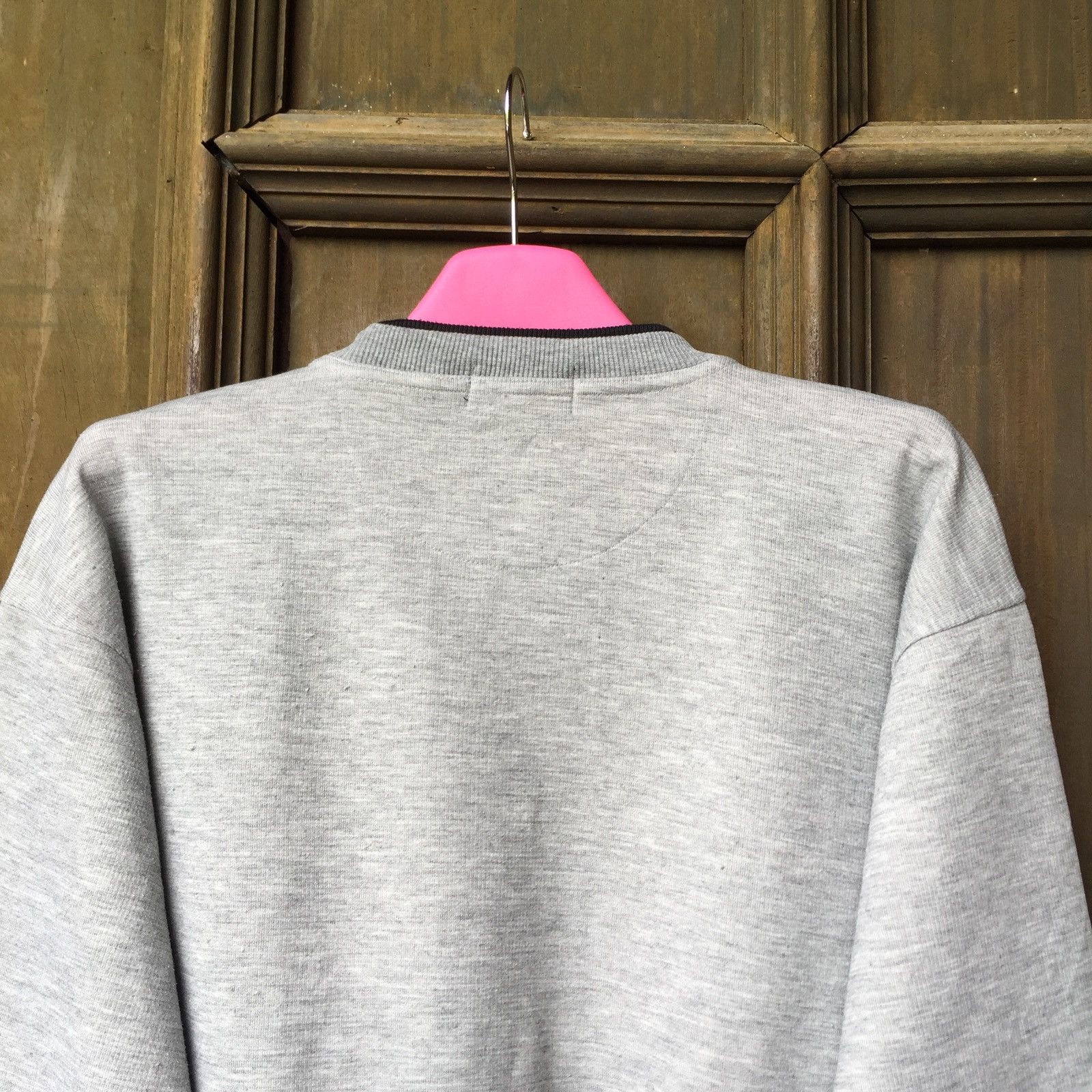 Valentino × Vintage CALRO VALENTINO sweatshirt Spell Out Embroidered Big Logo.. Size US M / EU 48-50 / 2 - 6 Thumbnail