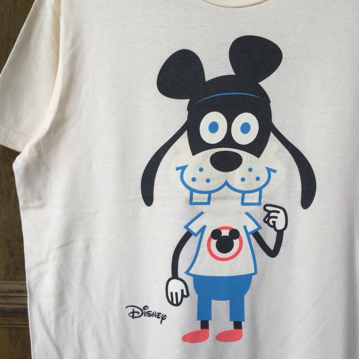 Beams Plus Beams x disney t shirt spell out big design.. goofy disney Size US L / EU 52-54 / 3 - 3 Thumbnail