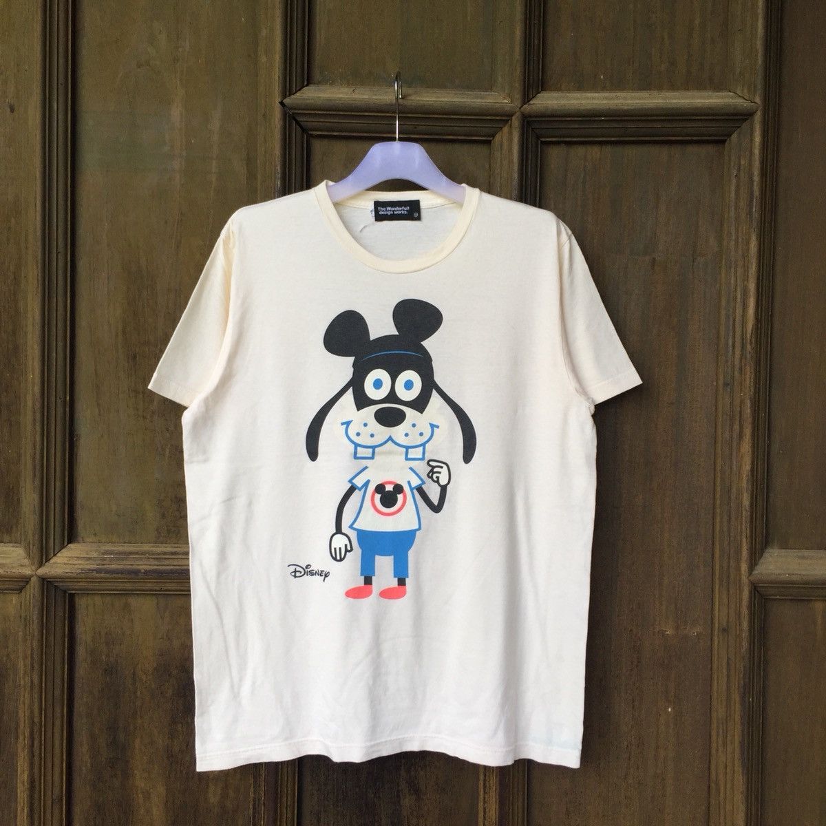 Beams Plus Beams x disney t shirt spell out big design.. goofy disney Size US L / EU 52-54 / 3 - 1 Thumbnail
