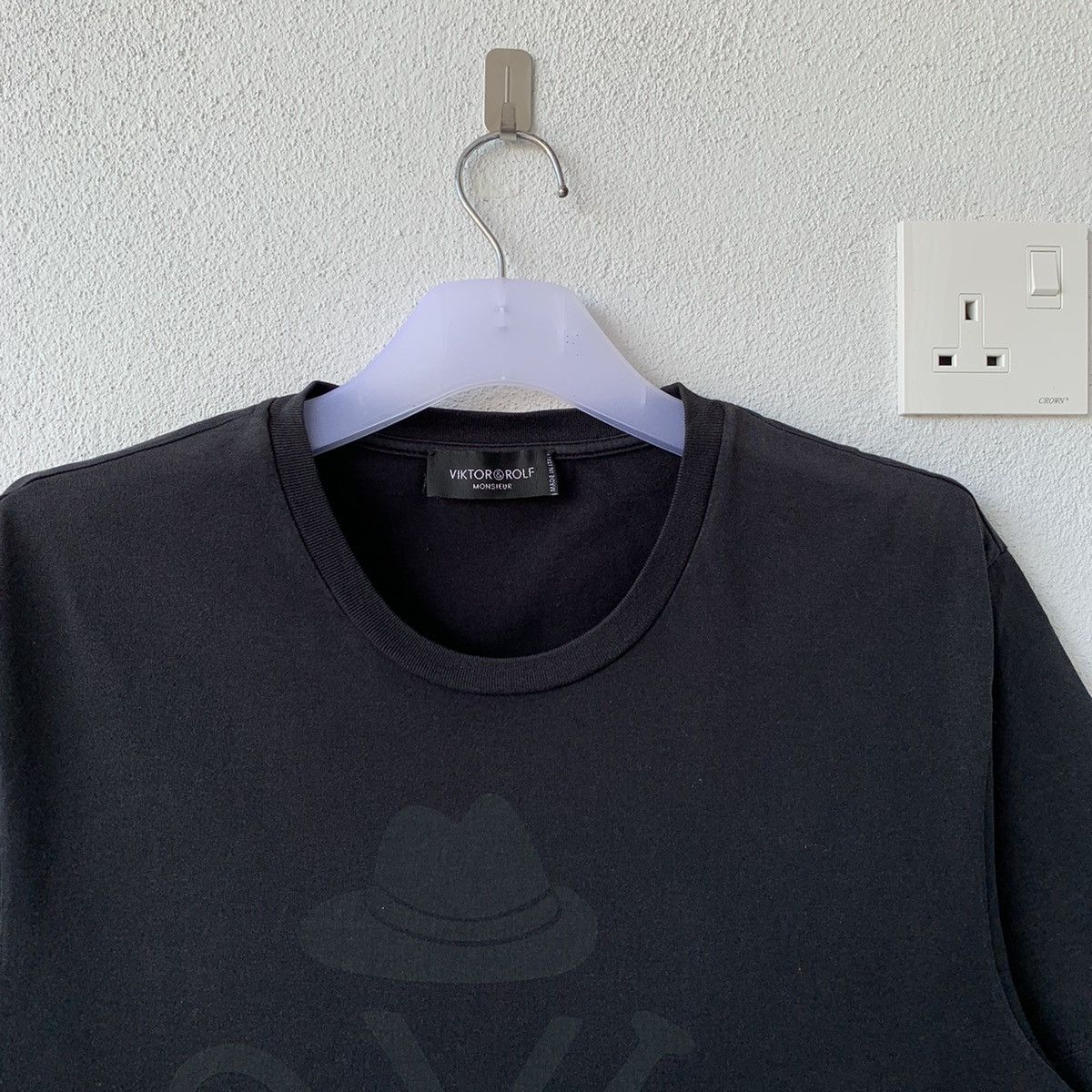 Designer × Viktor & Rolf VIKTOR & ROLF MONSIEUR t shirt spell out big logo.. Size US L / EU 52-54 / 3 - 4 Thumbnail
