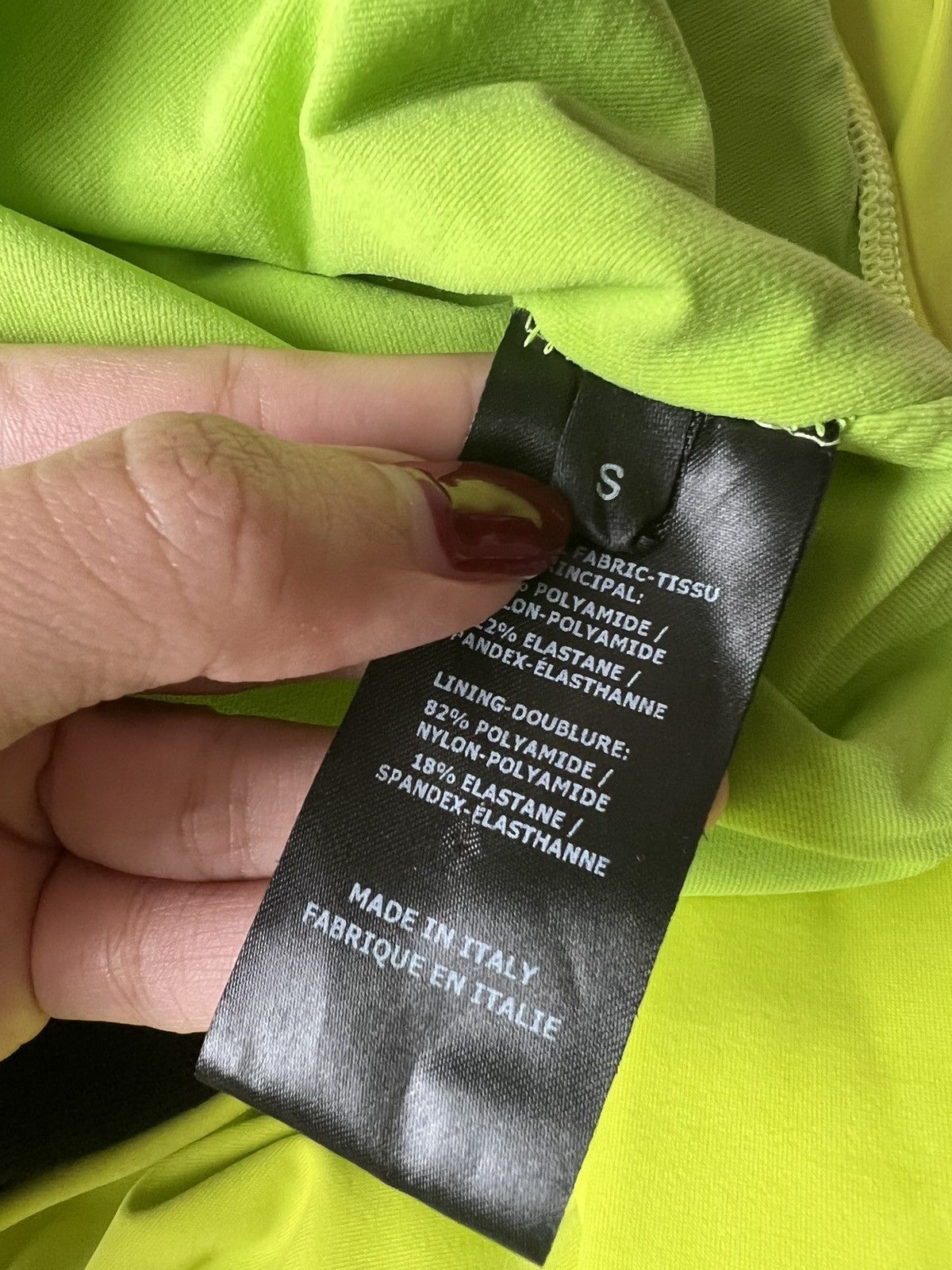Vetements 🔥 Vetements FW19 Runway Detachable gloves neon bodysuit Size S / US 4 / IT 40 - 8 Thumbnail