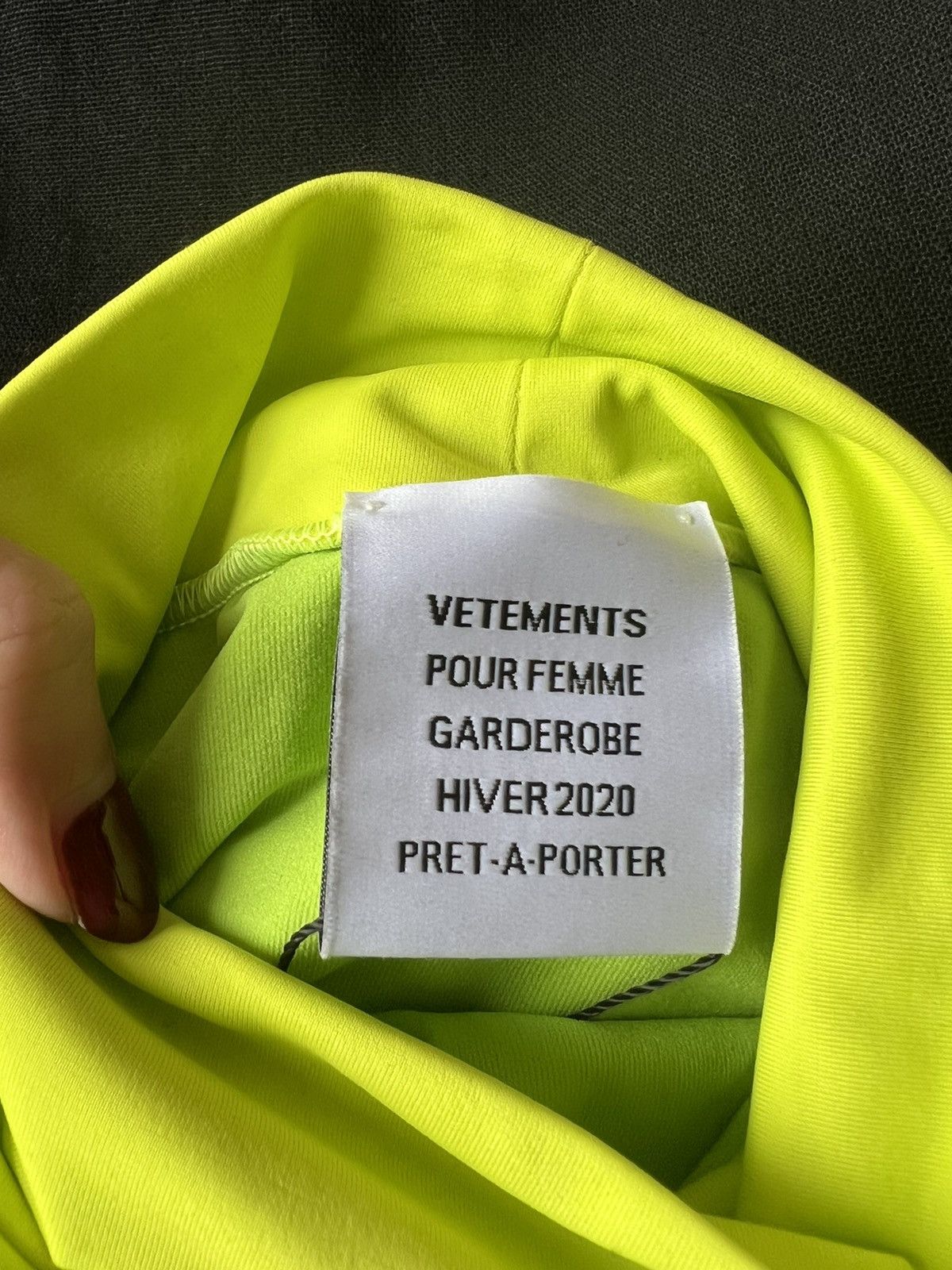 Vetements 🔥 Vetements FW19 Runway Detachable gloves neon bodysuit Size S / US 4 / IT 40 - 7 Thumbnail