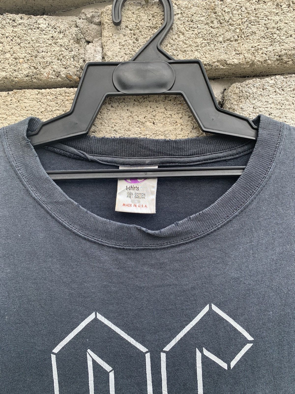 Band Tees × Vintage Distressed AC/DC Faded Made In USA T Shirt Size US M / EU 48-50 / 2 - 11 Thumbnail