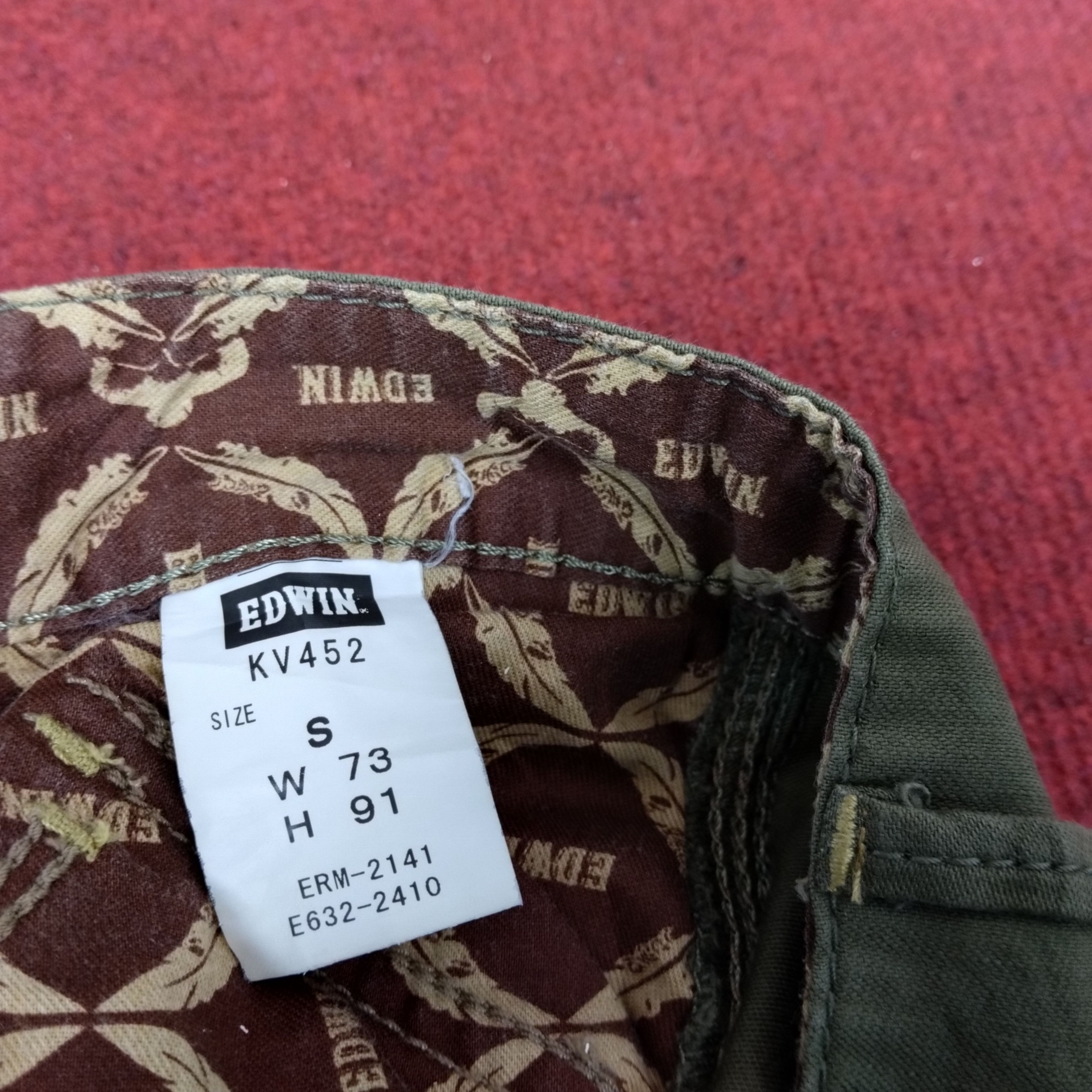 Edwin × Japanese Brand × Vintage EDWIN Japanese Style Cargo Multi Pocket Pants dp1 Size US 32 / EU 48 - 8 Thumbnail