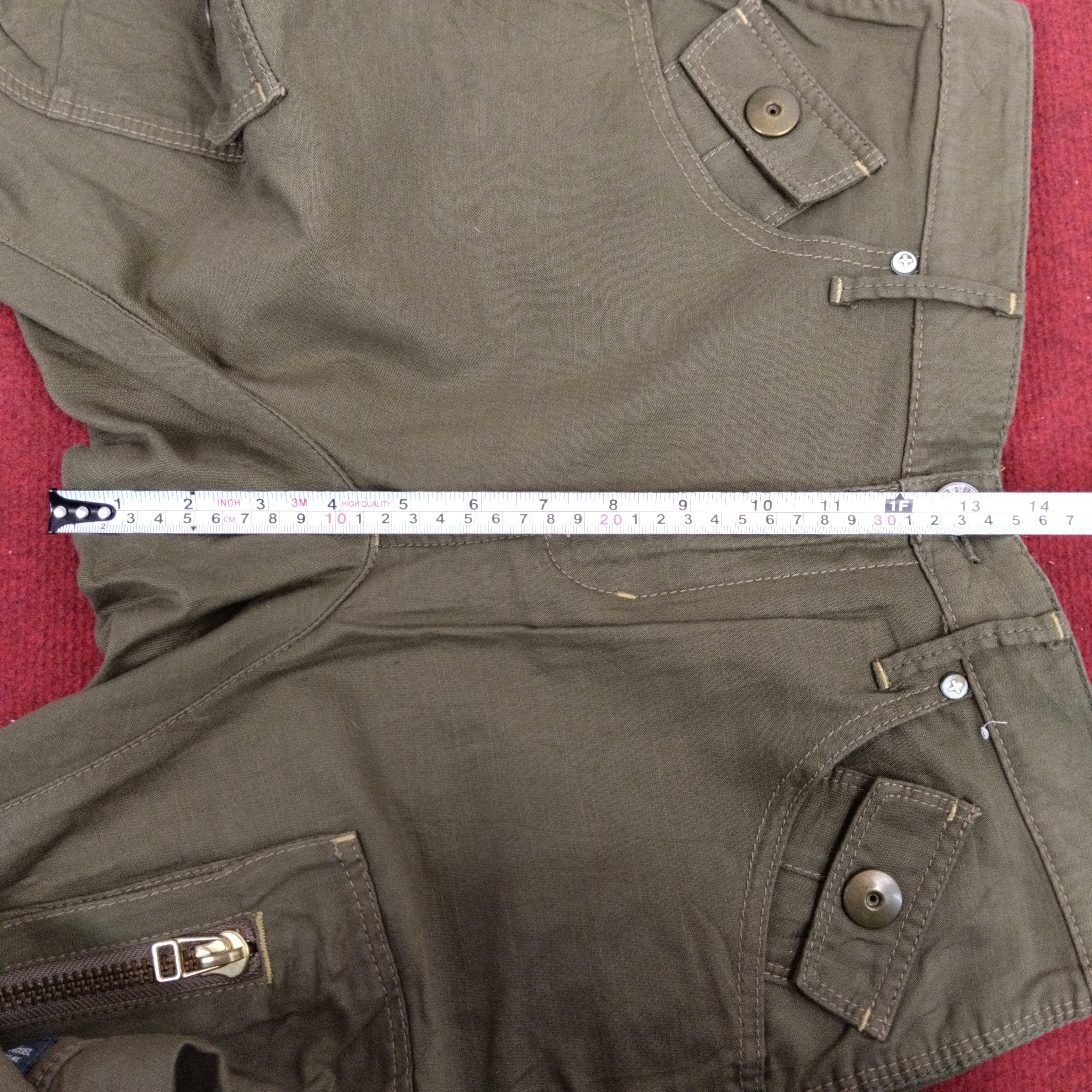 Edwin × Japanese Brand × Vintage EDWIN Japanese Style Cargo Multi Pocket Pants dp1 Size US 32 / EU 48 - 17 Thumbnail