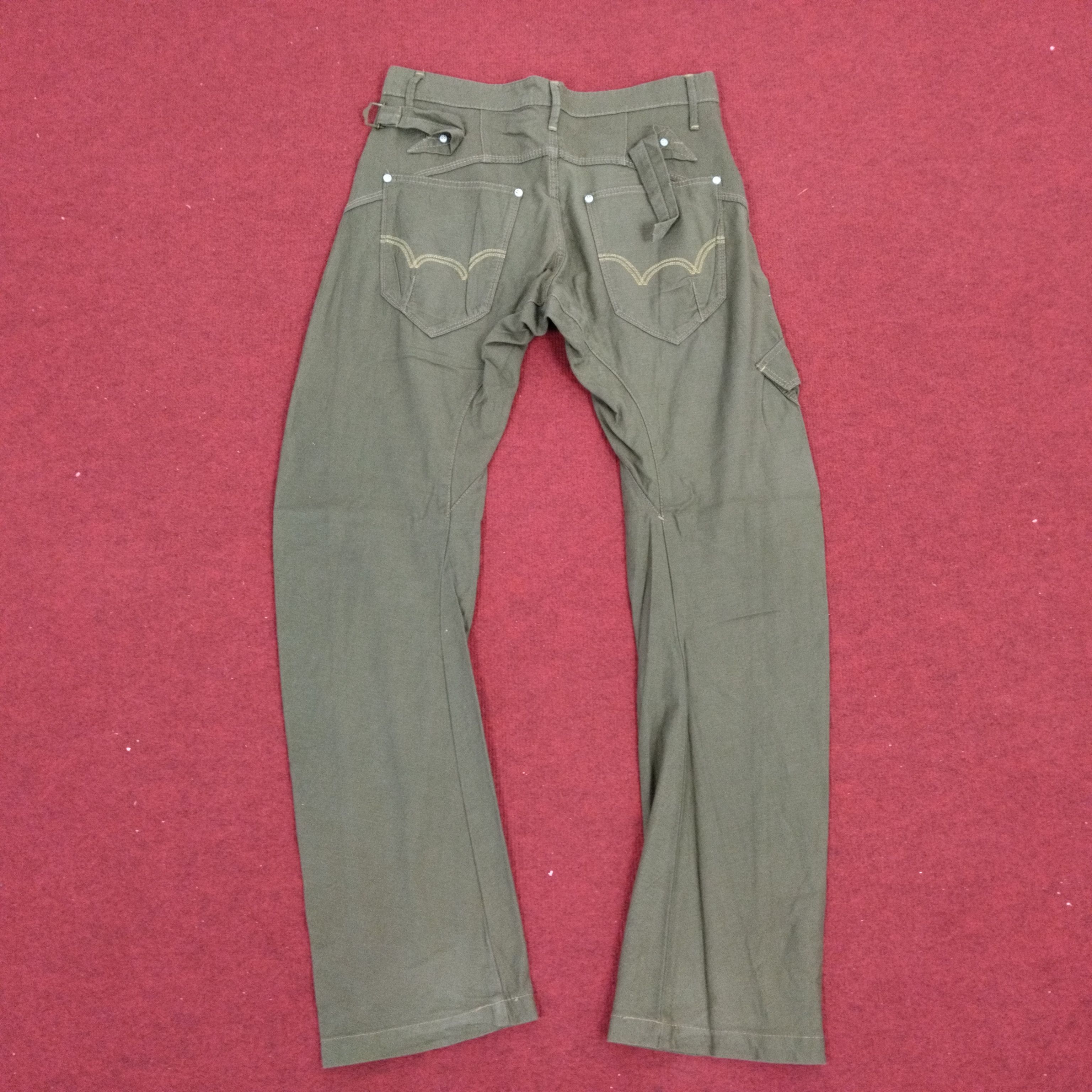 Edwin × Japanese Brand × Vintage EDWIN Japanese Style Cargo Multi Pocket Pants dp1 Size US 32 / EU 48 - 2 Thumbnail