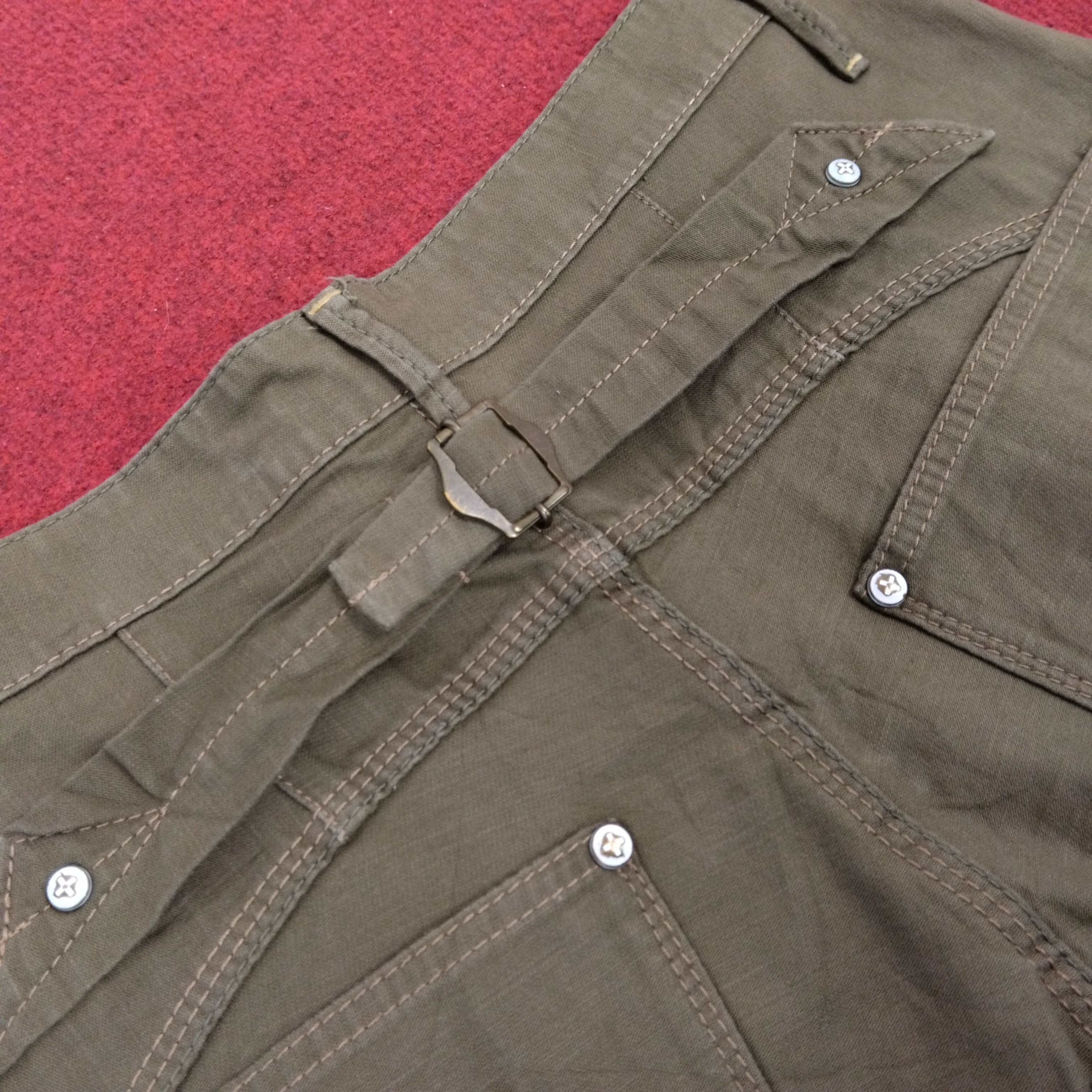 Edwin × Japanese Brand × Vintage EDWIN Japanese Style Cargo Multi Pocket Pants dp1 Size US 32 / EU 48 - 11 Thumbnail