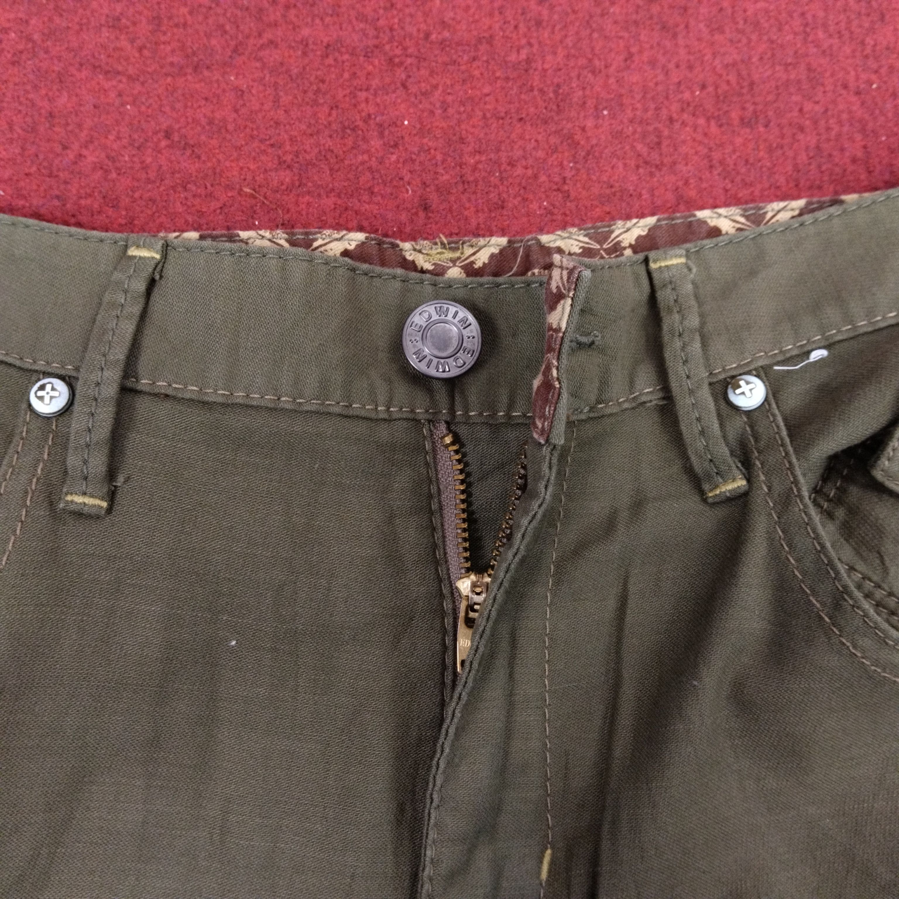 Edwin × Japanese Brand × Vintage EDWIN Japanese Style Cargo Multi Pocket Pants dp1 Size US 32 / EU 48 - 7 Thumbnail