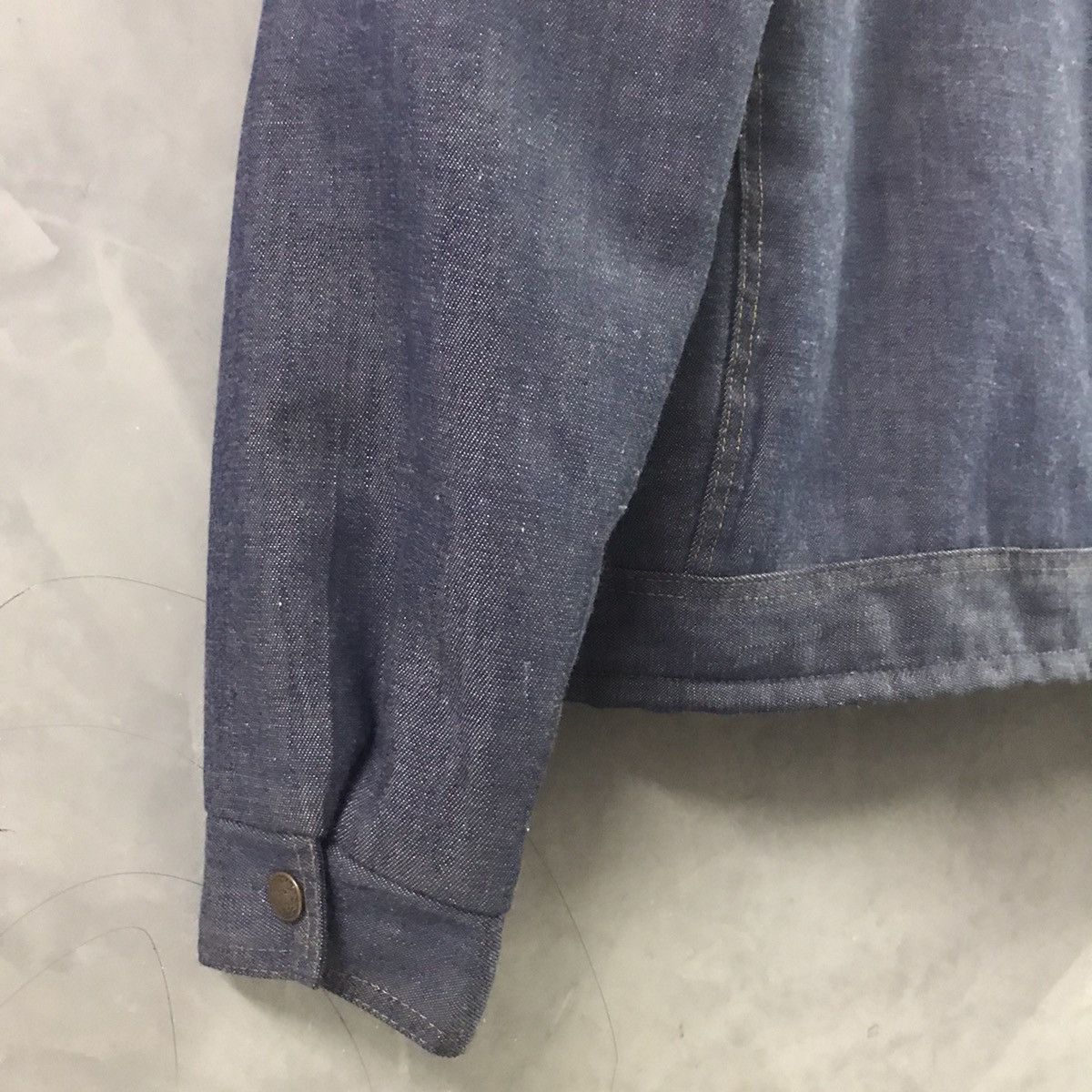 Vintage Vtg 70's 80's - Raritan Sportswear Denim Shearling Jacket Size US S / EU 44-46 / 1 - 9 Thumbnail