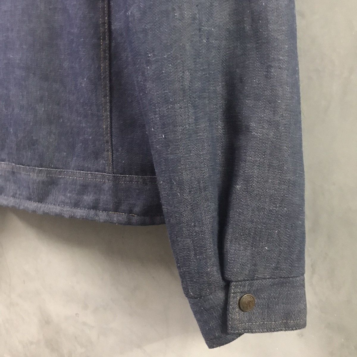 Vintage Vtg 70's 80's - Raritan Sportswear Denim Shearling Jacket Size US S / EU 44-46 / 1 - 10 Thumbnail
