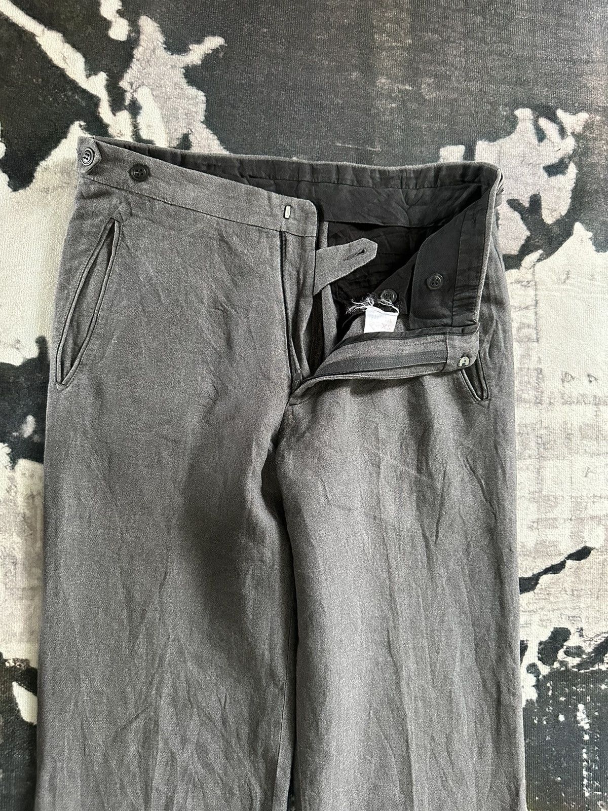 Dries Van Noten Archive Dries Van Noten Adjustable waistband pants Size US 30 / EU 46 - 5 Thumbnail