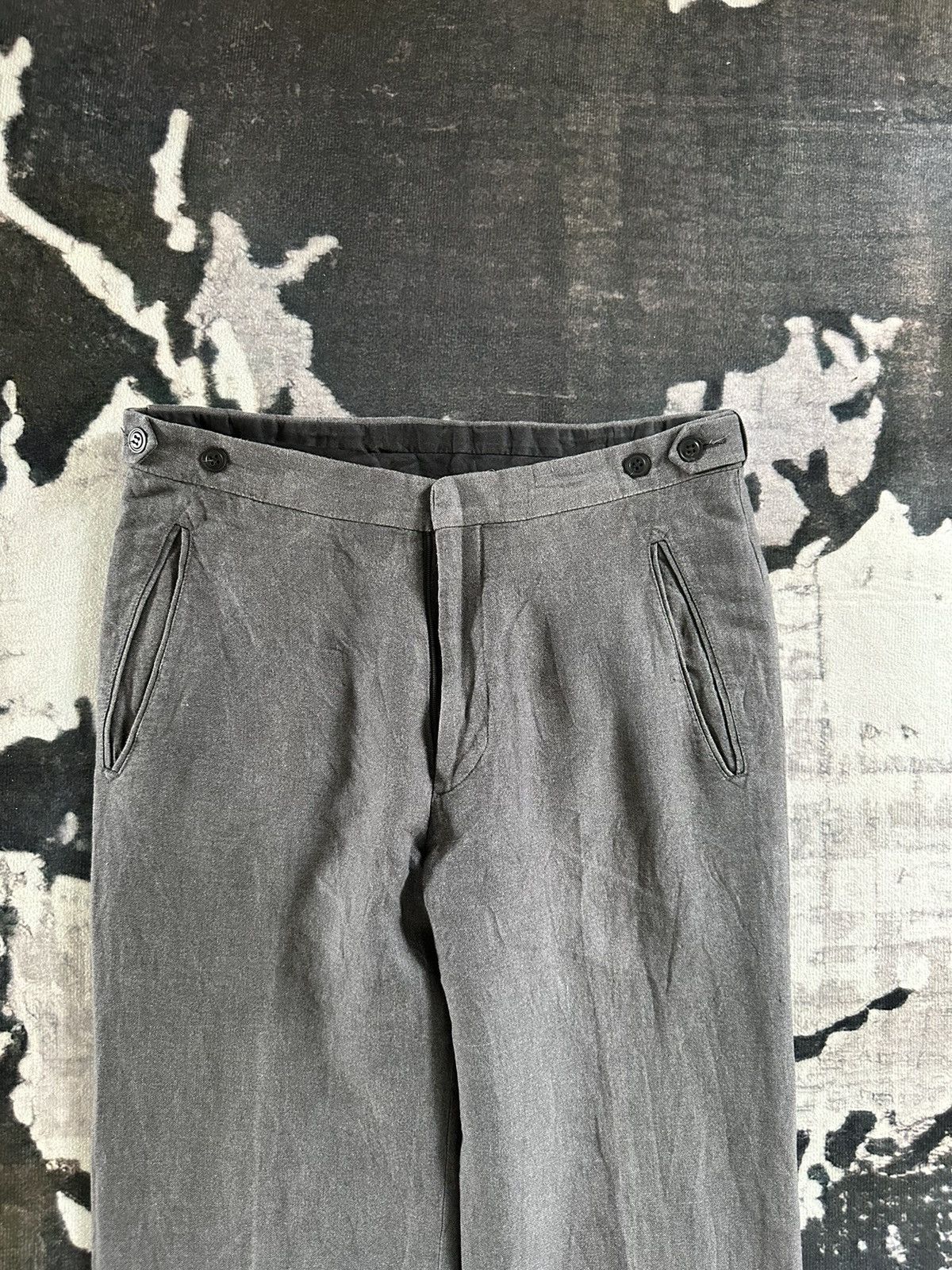 Dries Van Noten Archive Dries Van Noten Adjustable waistband pants Size US 30 / EU 46 - 3 Thumbnail