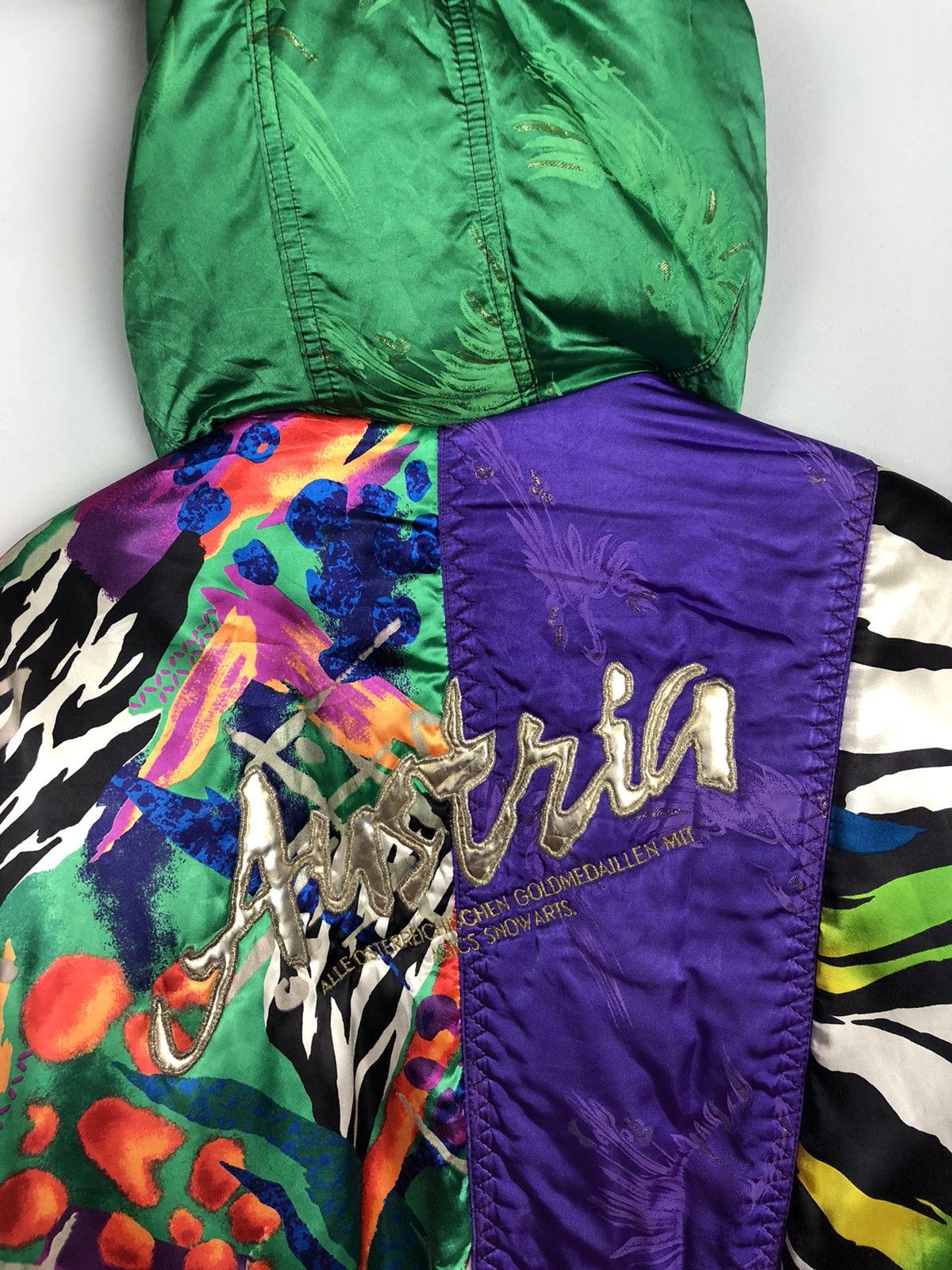 Asics × Vintage 💥Crazy Design💥Vintage 90s Asics Ski Wear Abstract Design Size US L / EU 52-54 / 3 - 8 Thumbnail
