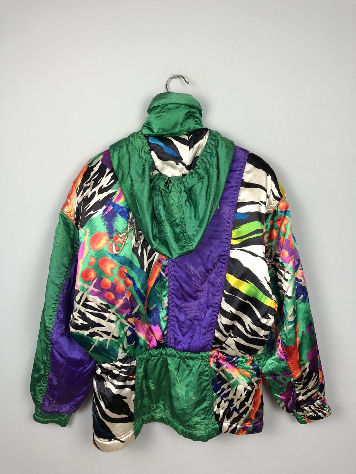 Asics × Vintage 💥Crazy Design💥Vintage 90s Asics Ski Wear Abstract Design Size US L / EU 52-54 / 3 - 5 Thumbnail