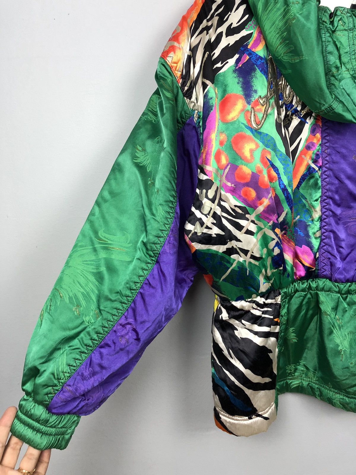 Asics × Vintage 💥Crazy Design💥Vintage 90s Asics Ski Wear Abstract Design Size US L / EU 52-54 / 3 - 6 Thumbnail