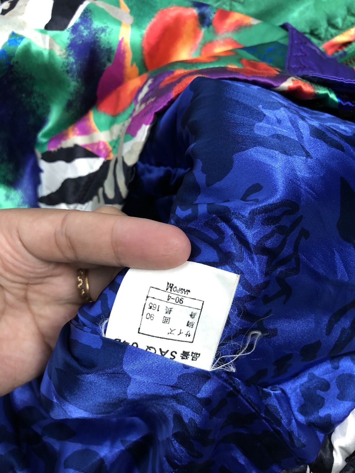 Asics × Vintage 💥Crazy Design💥Vintage 90s Asics Ski Wear Abstract Design Size US L / EU 52-54 / 3 - 12 Thumbnail