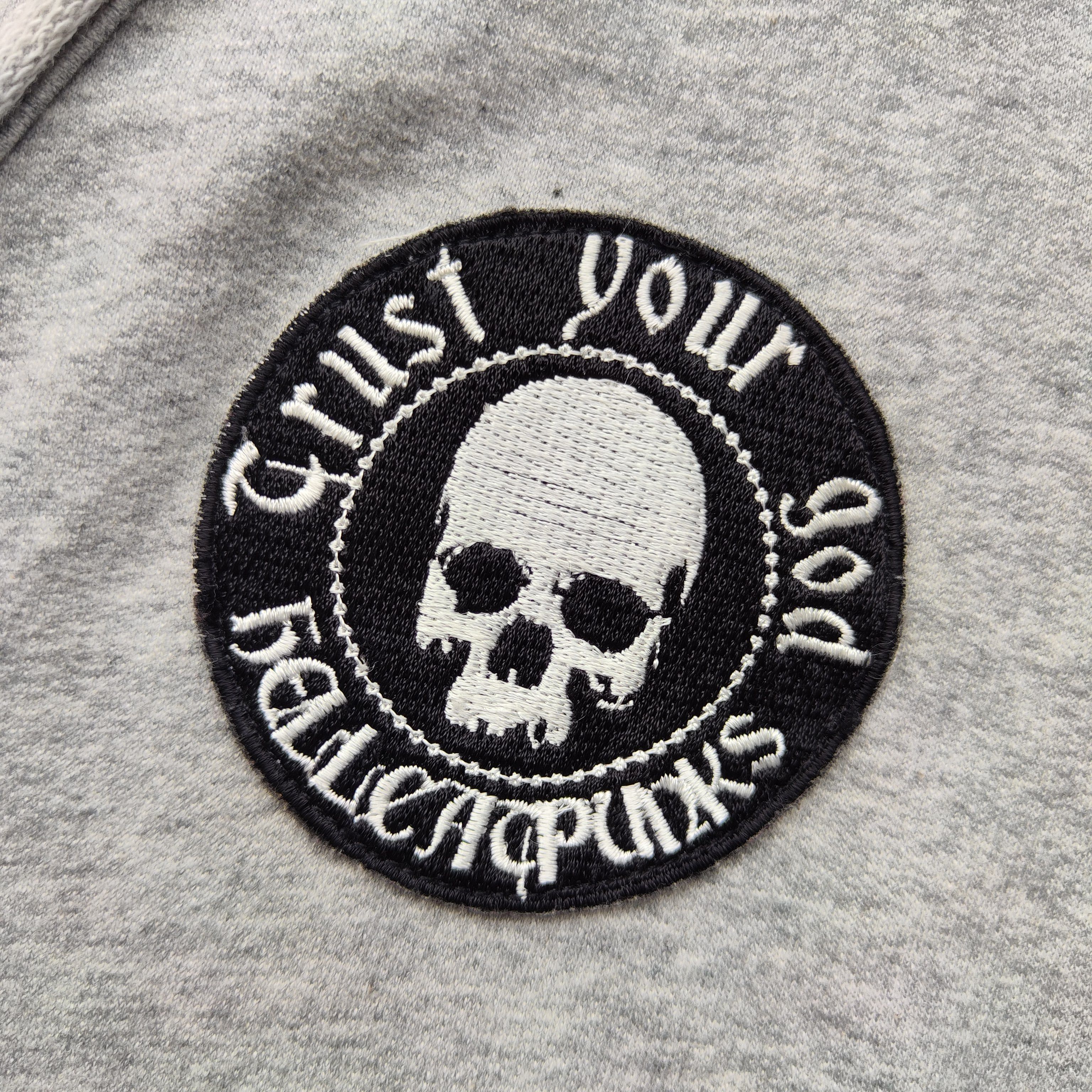 Japanese Brand × Vintage Hell Cat Punks Cardigan Size US L / EU 52-54 / 3 - 4 Thumbnail