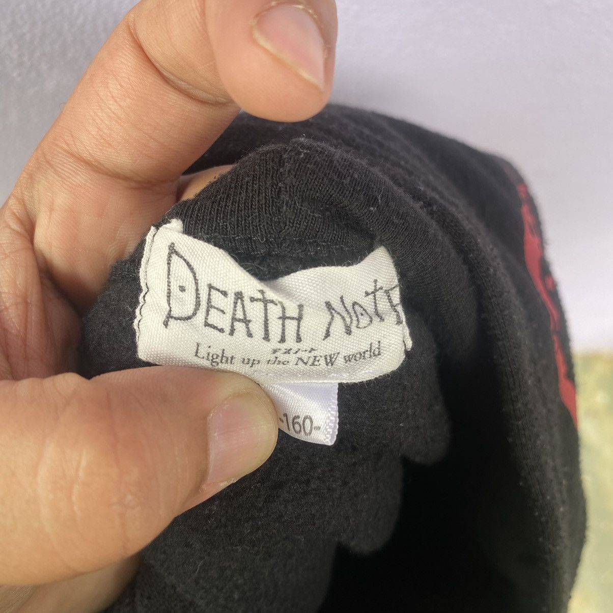 Anime Find rare! Ryuk Death Note Movie Hoodie Anime Japan. #P Size US S / EU 44-46 / 1 - 5 Thumbnail