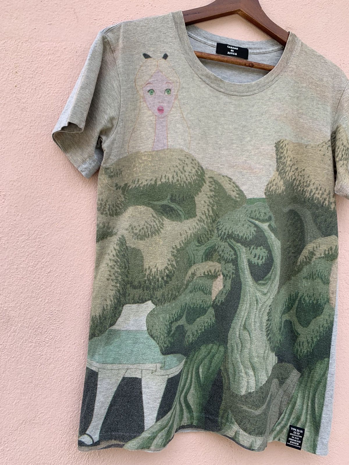 CABANE de ZUCCa VINTAGE ISSEY MIYAKE CABANE DE ZUCCA ❌ DISNEY LIMITED TEE Size US M / EU 48-50 / 2 - 2 Thumbnail