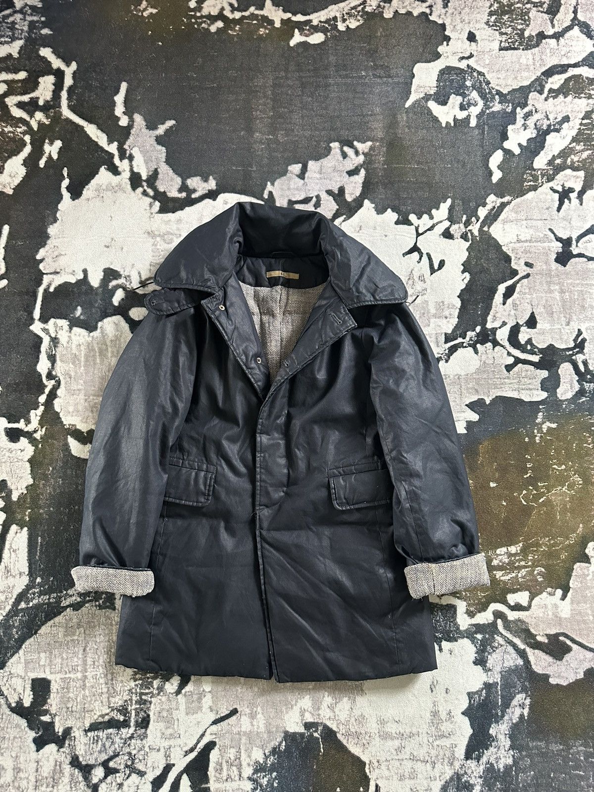 45rpm Rare 45rpm indigo blue coated down cupra down jacket Size US S / EU 44-46 / 1 - 3 Thumbnail