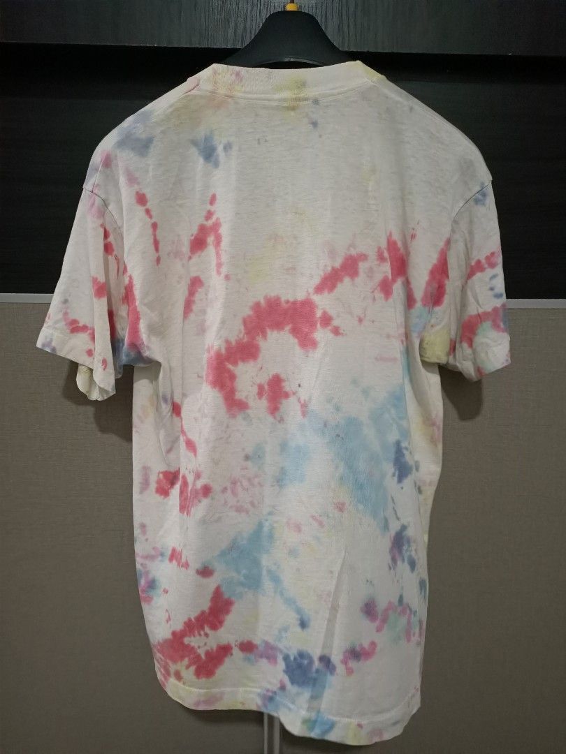 Fruit Of The Loom × Vintage Vintage 90s Alcatraz prison tie dye shirt Size US M / EU 48-50 / 2 - 3 Thumbnail