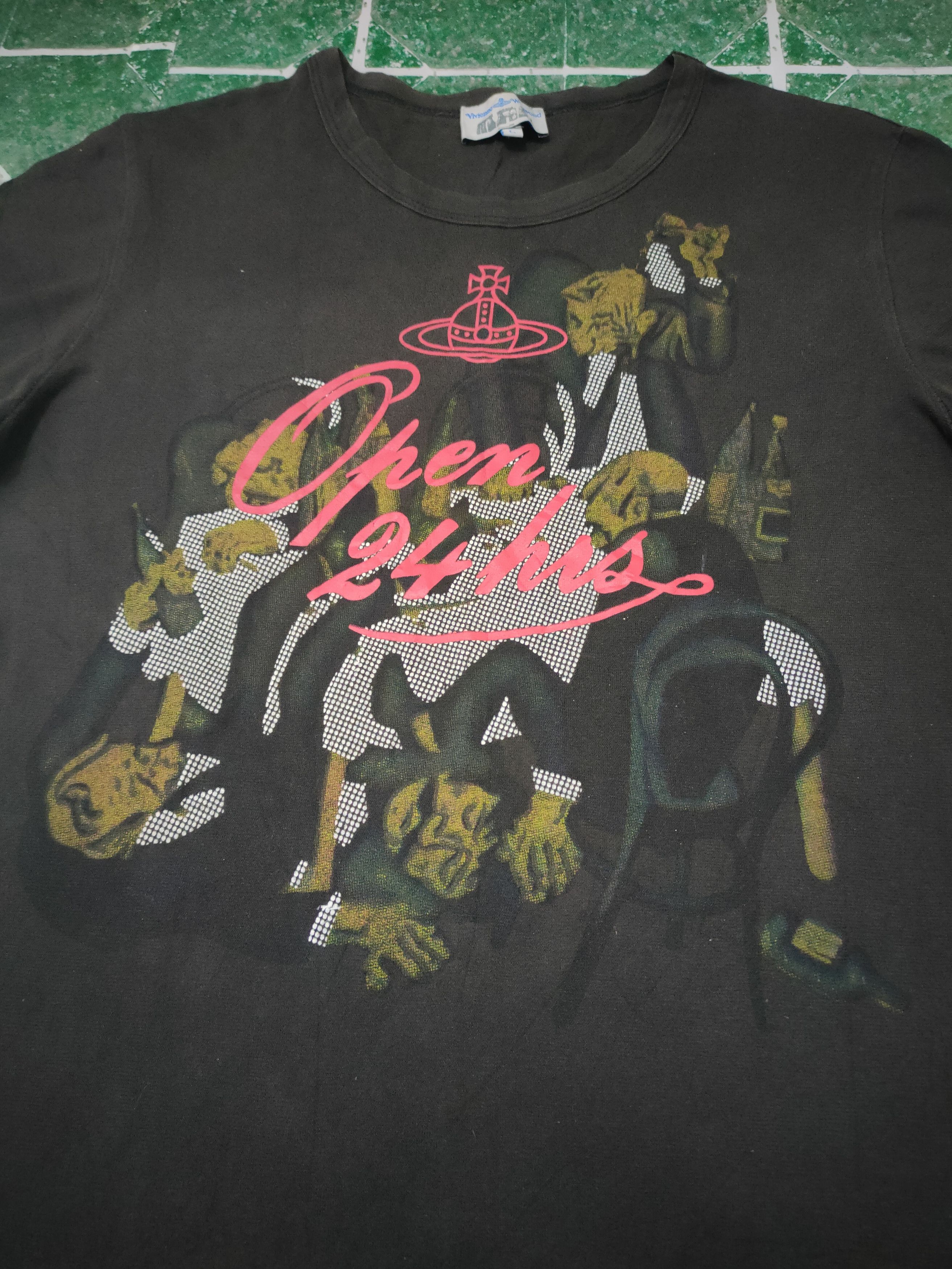 Vivienne Westwood Vivienne Westwood Open 24 Hours shirt Size US M / EU 48-50 / 2 - 2 Thumbnail