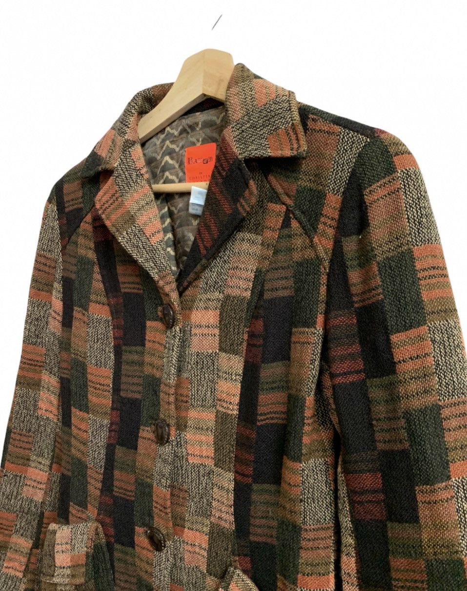 Christian Lacroix Christian Lacroix Wool Patchwork Jacket Size S / US 4 / IT 40 - 7 Thumbnail