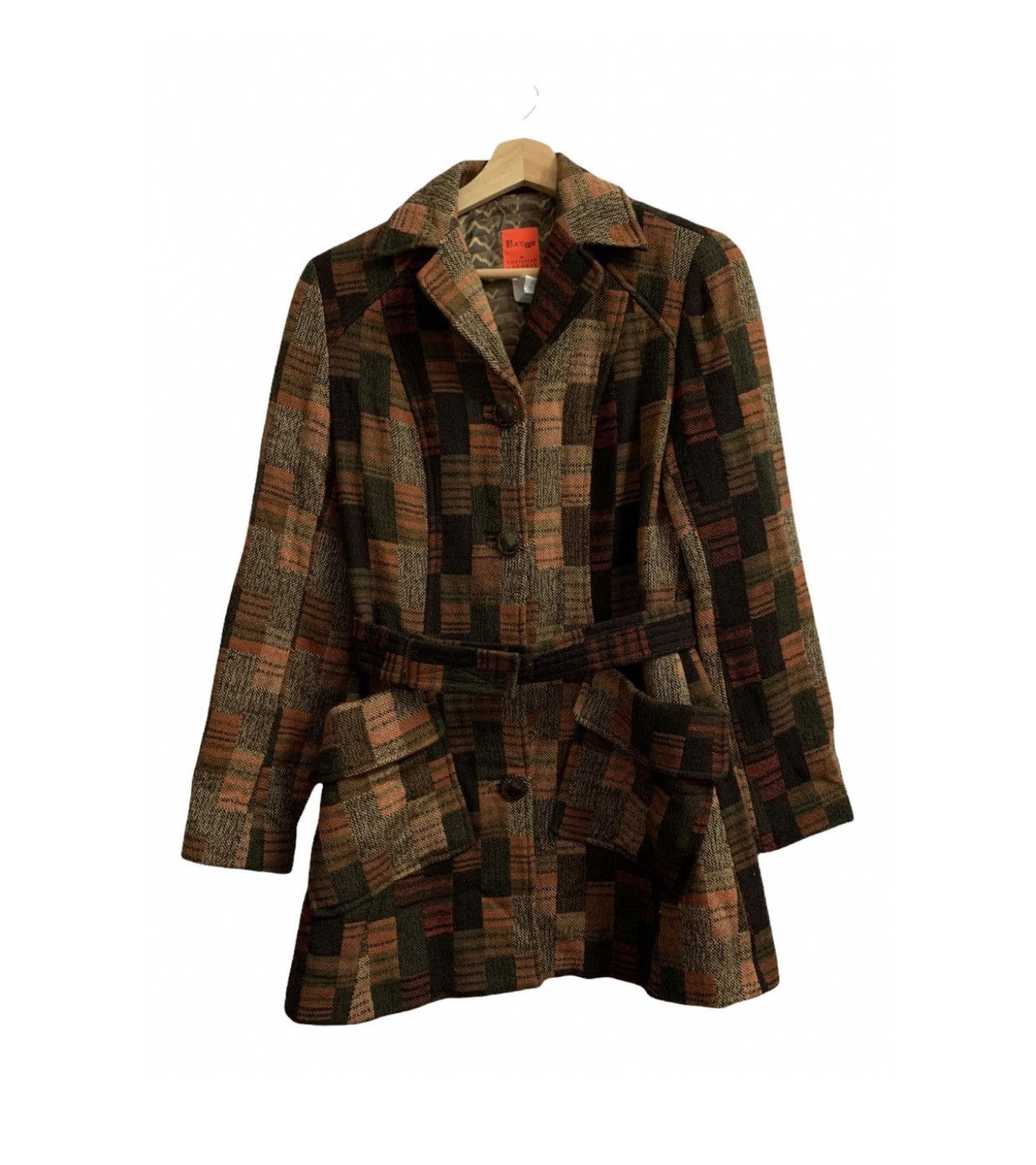 Christian Lacroix Christian Lacroix Wool Patchwork Jacket Size S / US 4 / IT 40 - 1 Thumbnail