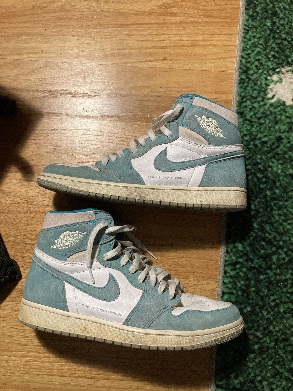 turbo green jordan one
