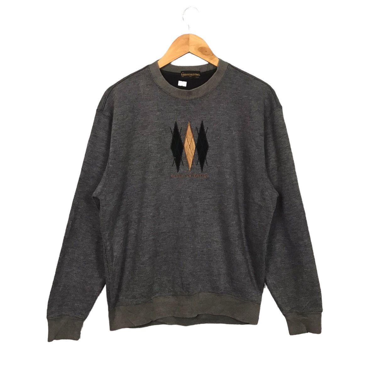 Vintage Gianni Valentino embroidery Sweatshirt