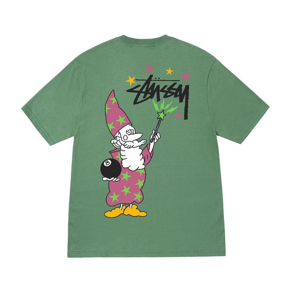 Comics × Streetwear × Stussy STUSSY WEIRD WICKED WIZARD TEE IN 