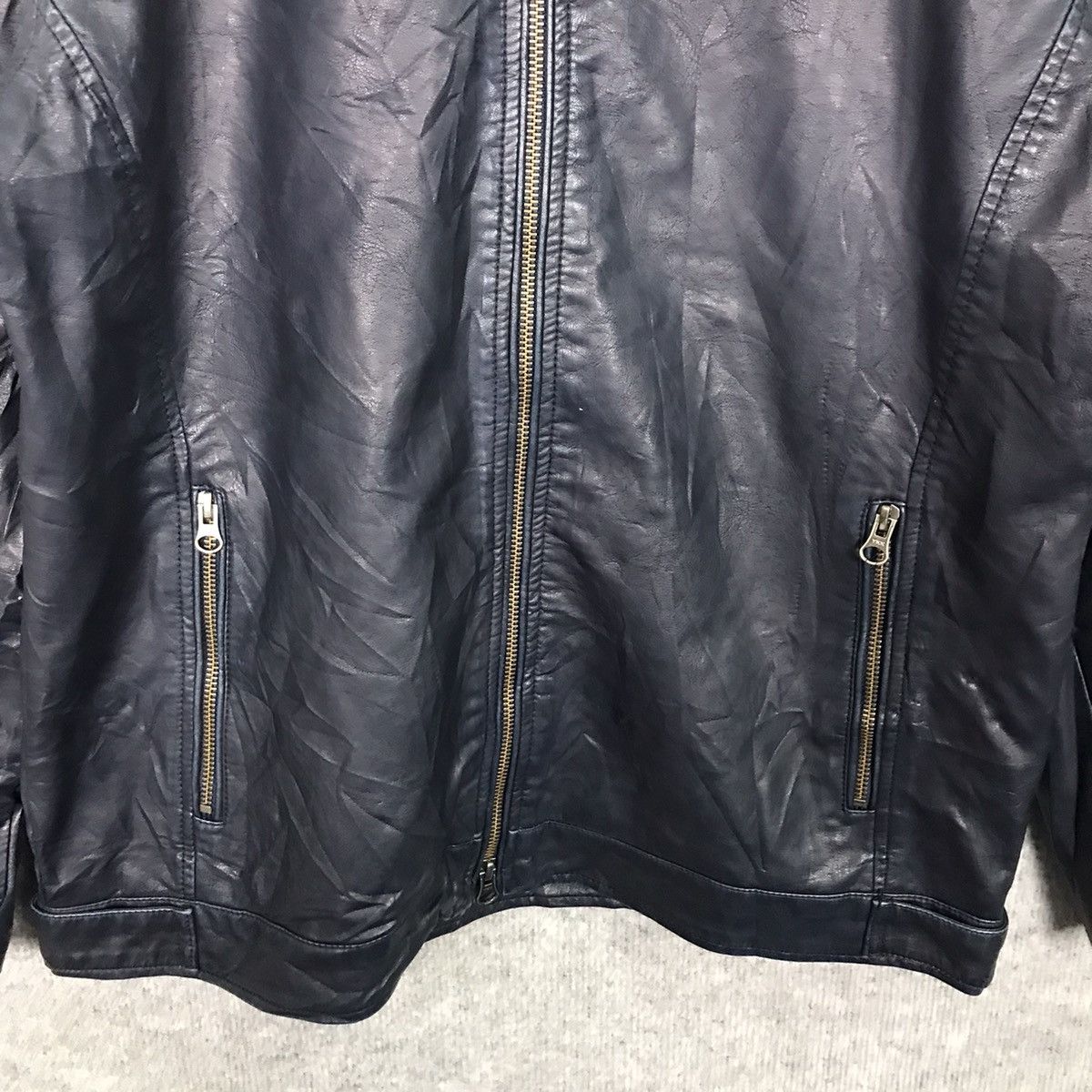 GRN GRN TOKYO JAPAN LEATHER JACKET BIKER STYLE JACKET Size US L / EU 52-54 / 3 - 3 Thumbnail