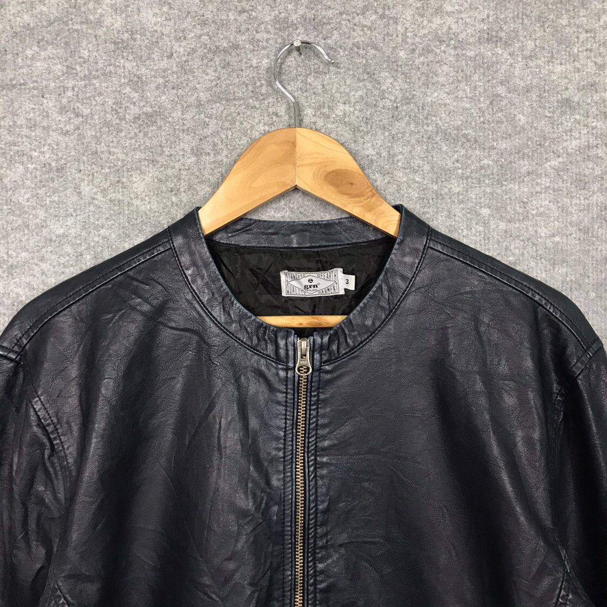 GRN GRN TOKYO JAPAN LEATHER JACKET BIKER STYLE JACKET Size US L / EU 52-54 / 3 - 2 Thumbnail