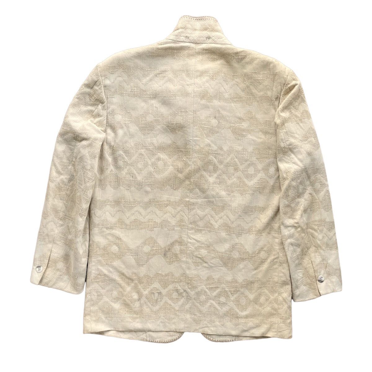 Designer × Lanvin × Vintage 💥 LANVIN BUTTON LIGHT JACKET BLAZER COAT Size US L / EU 52-54 / 3 - 7 Thumbnail