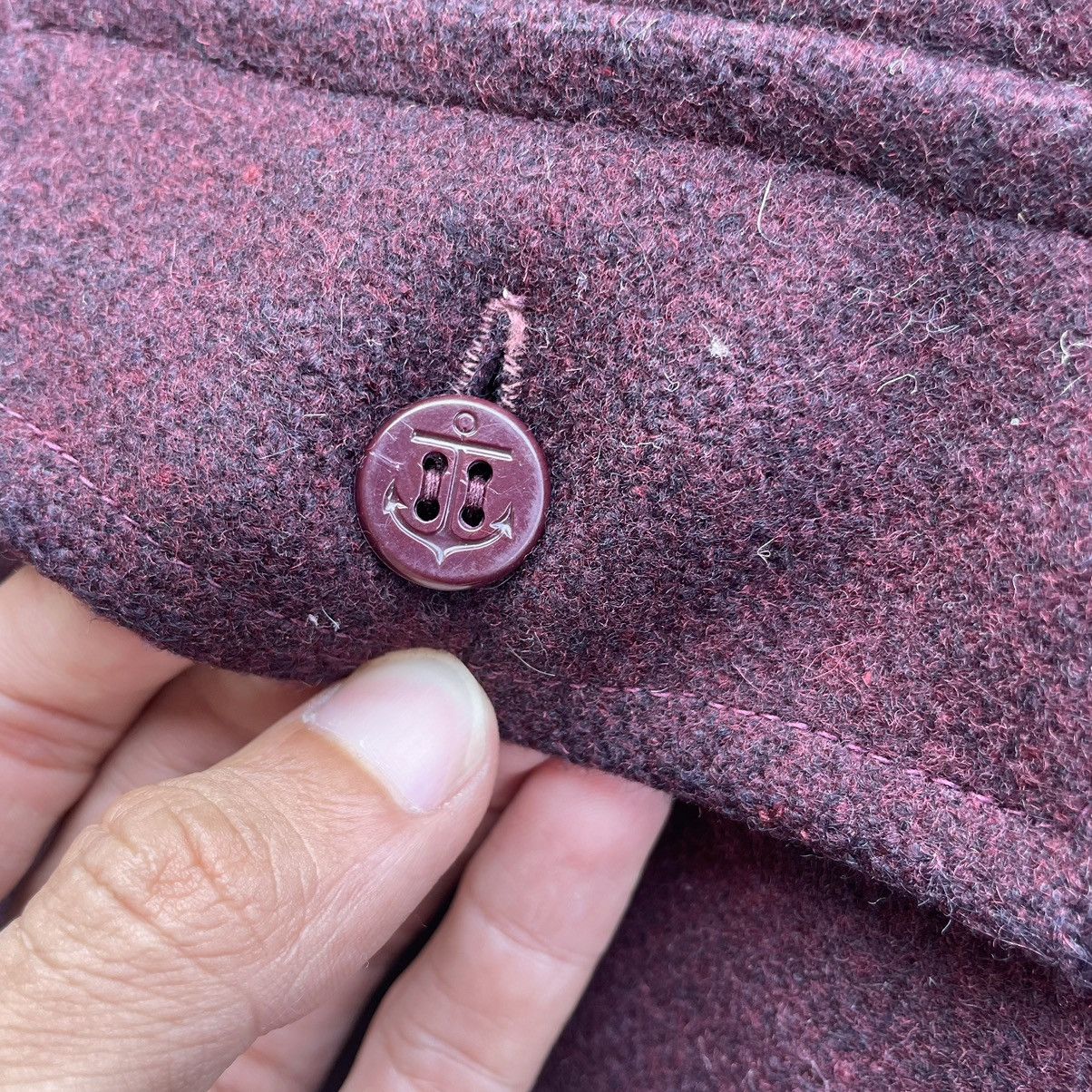 The Workers Club × Vintage 💥 60s PETERS WHALERS MEN CLASSIC WOOL BUTTON SHIRT Size US M / EU 48-50 / 2 - 6 Thumbnail