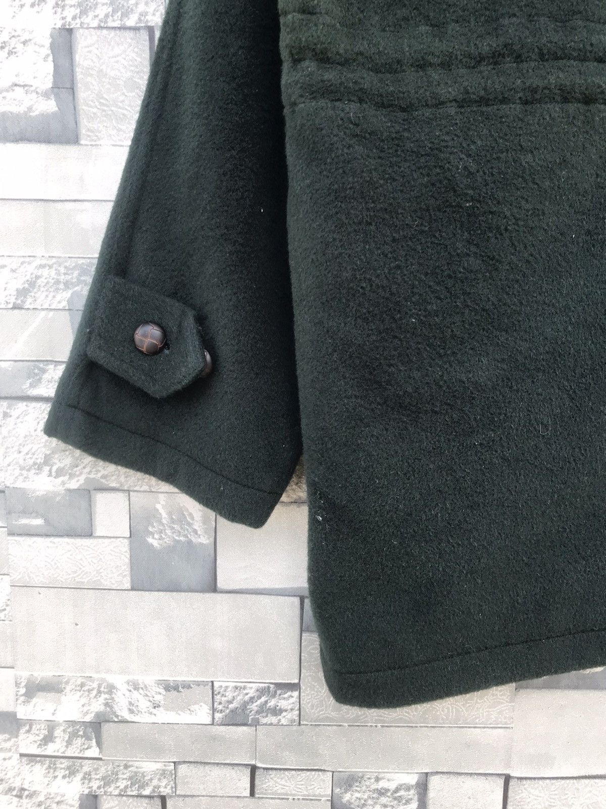 Japanese Brand Vintage Alpha Pouse Uomo Forest Green Wool Jacket Size M Size US L / EU 52-54 / 3 - 8 Thumbnail