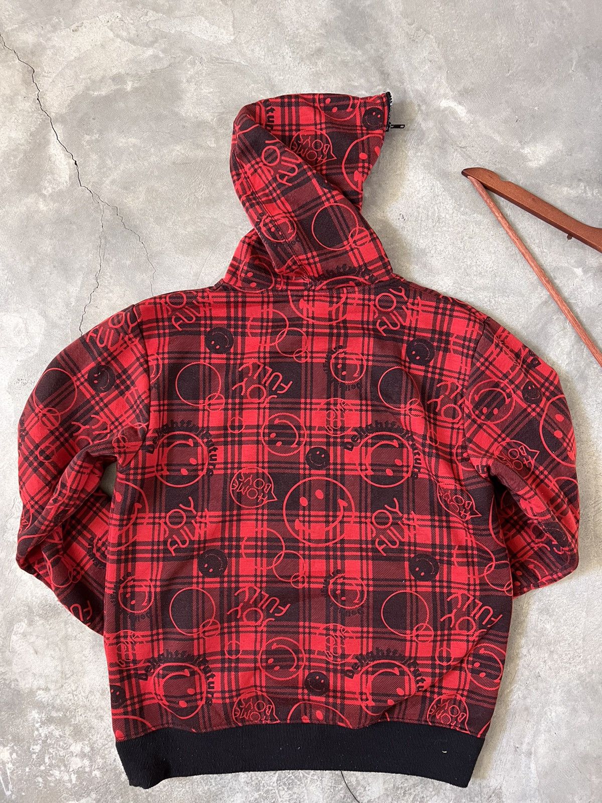 Japanese Brand Fullprint Art Zip Up Hoodie Size US L / EU 52-54 / 3 - 5 Thumbnail