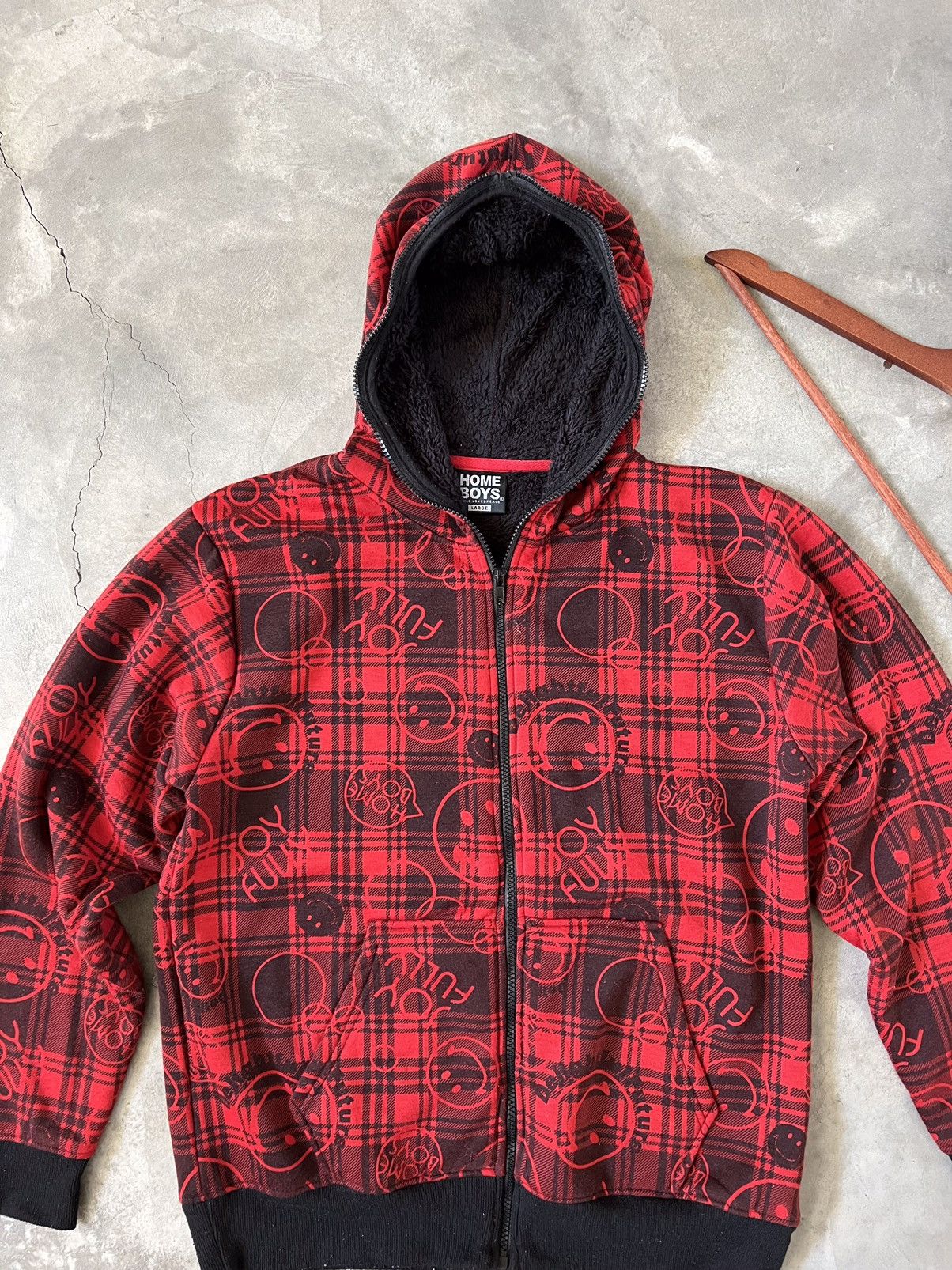 Japanese Brand Fullprint Art Zip Up Hoodie Size US L / EU 52-54 / 3 - 3 Thumbnail